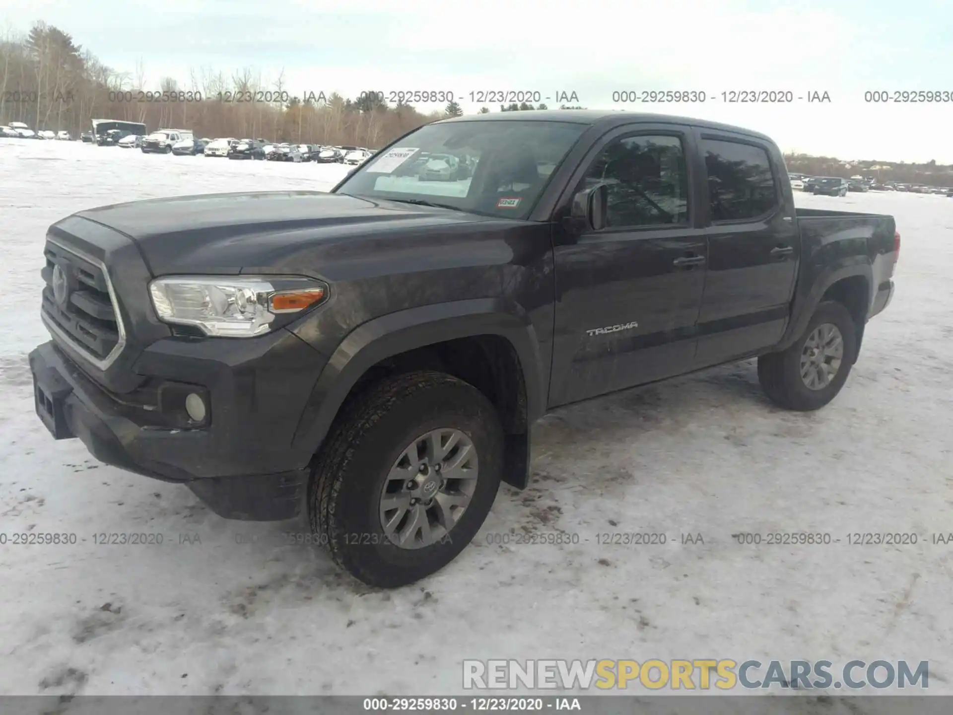 2 Photograph of a damaged car 3TMCZ5AN1KM191485 TOYOTA TACOMA 4WD 2019