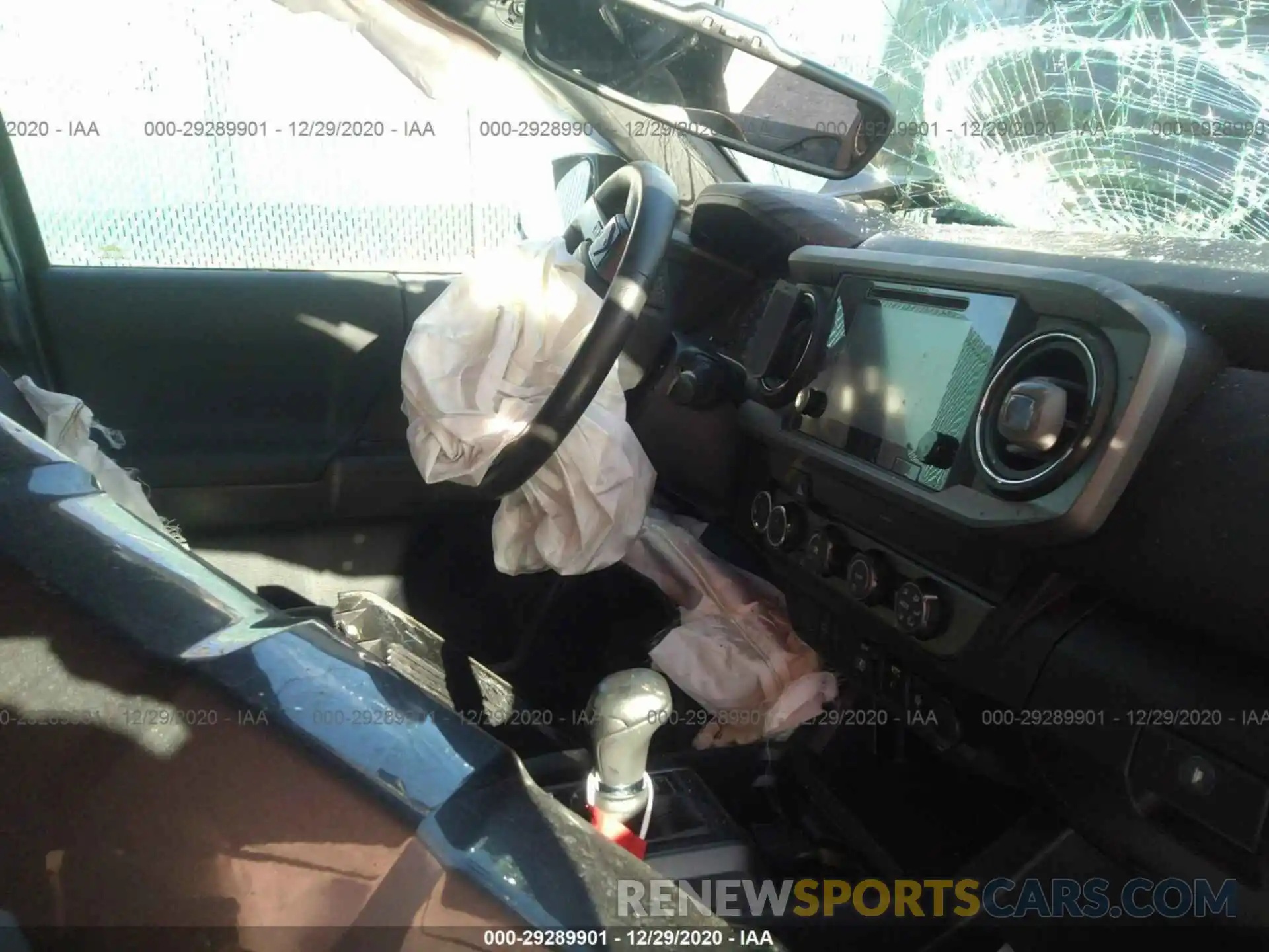 5 Фотография поврежденного автомобиля 3TMCZ5AN1KM202159 TOYOTA TACOMA 4WD 2019