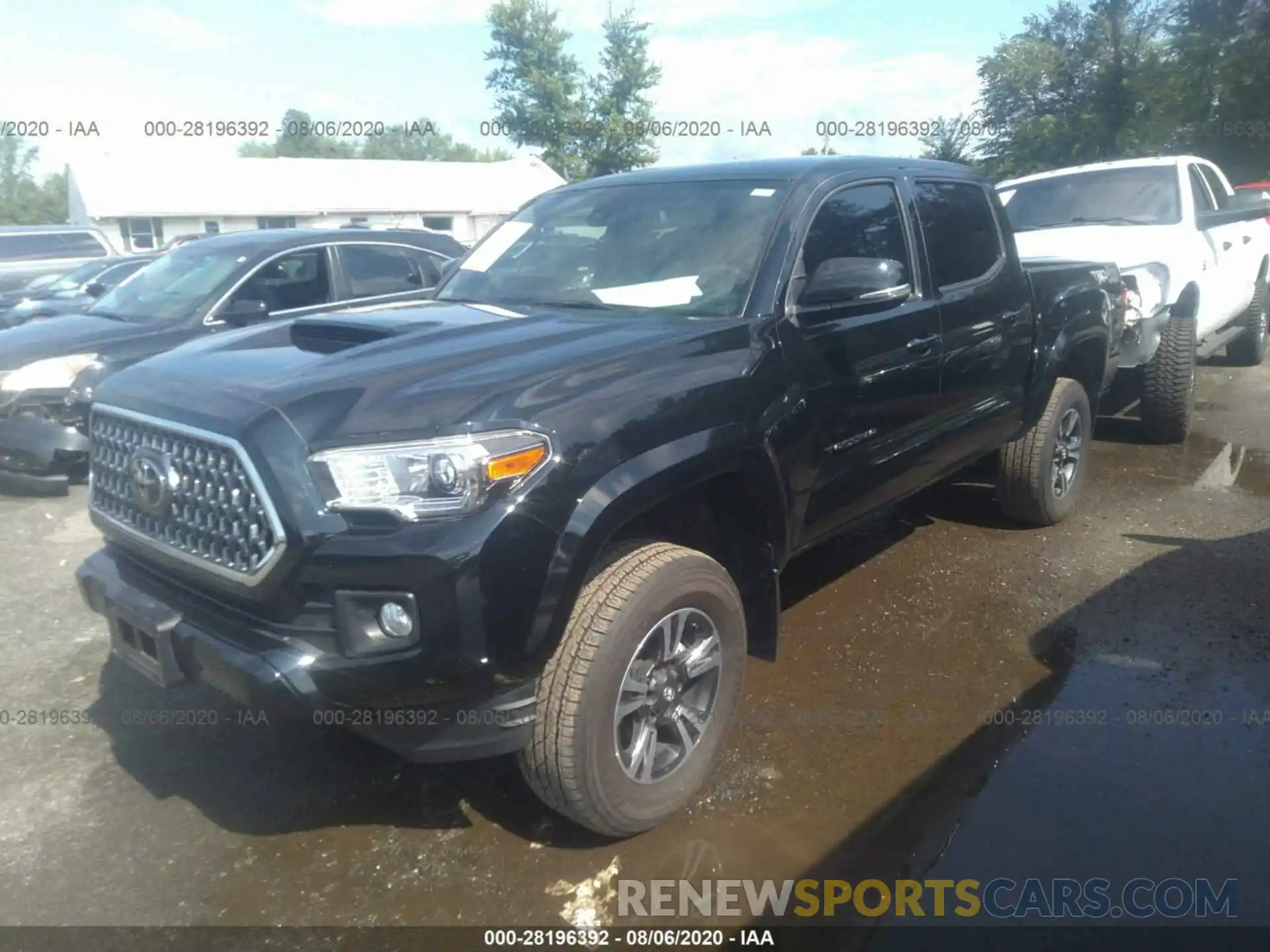 2 Photograph of a damaged car 3TMCZ5AN1KM219706 TOYOTA TACOMA 4WD 2019