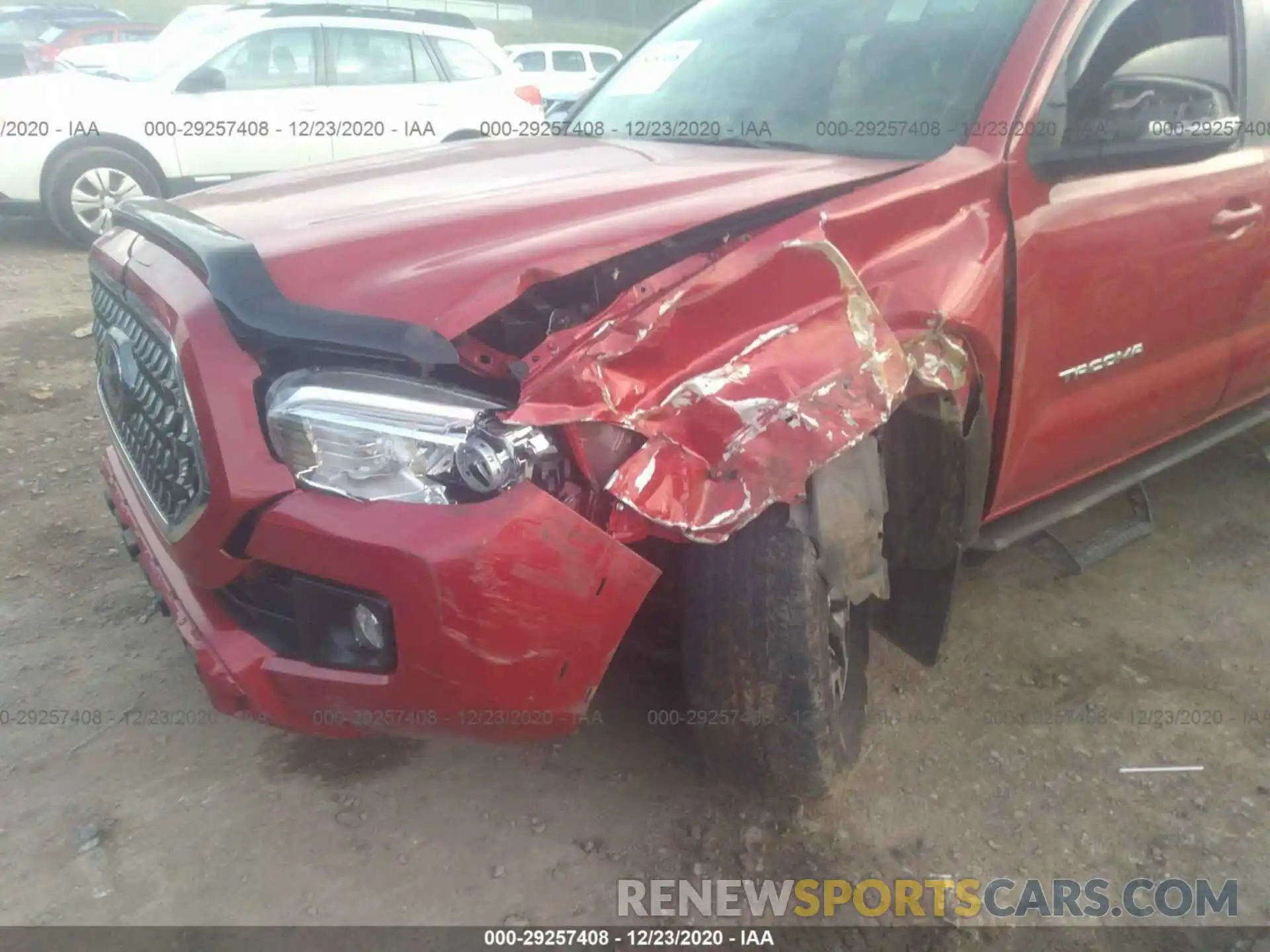 6 Photograph of a damaged car 3TMCZ5AN1KM222329 TOYOTA TACOMA 4WD 2019