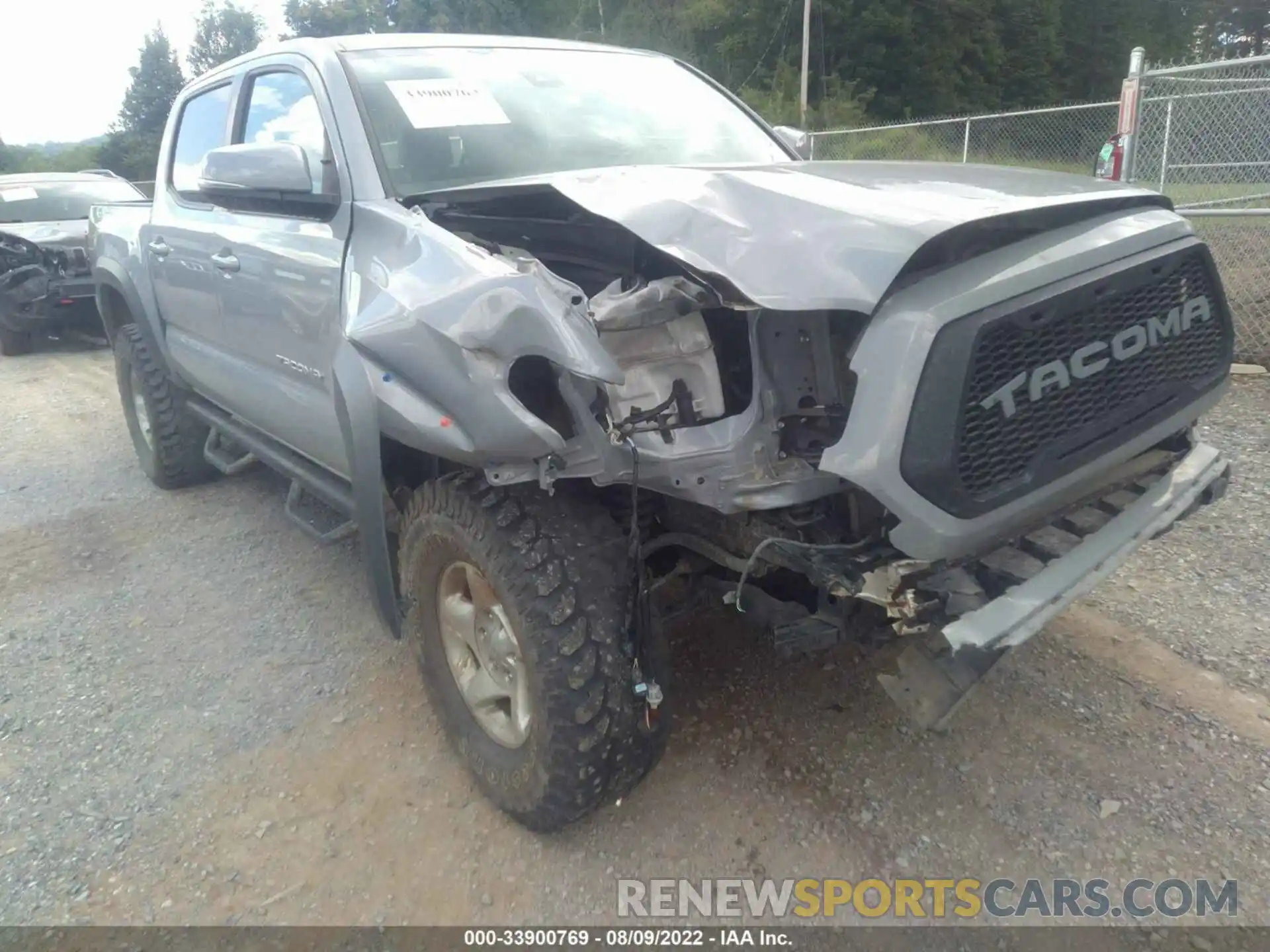 6 Photograph of a damaged car 3TMCZ5AN1KM240622 TOYOTA TACOMA 4WD 2019