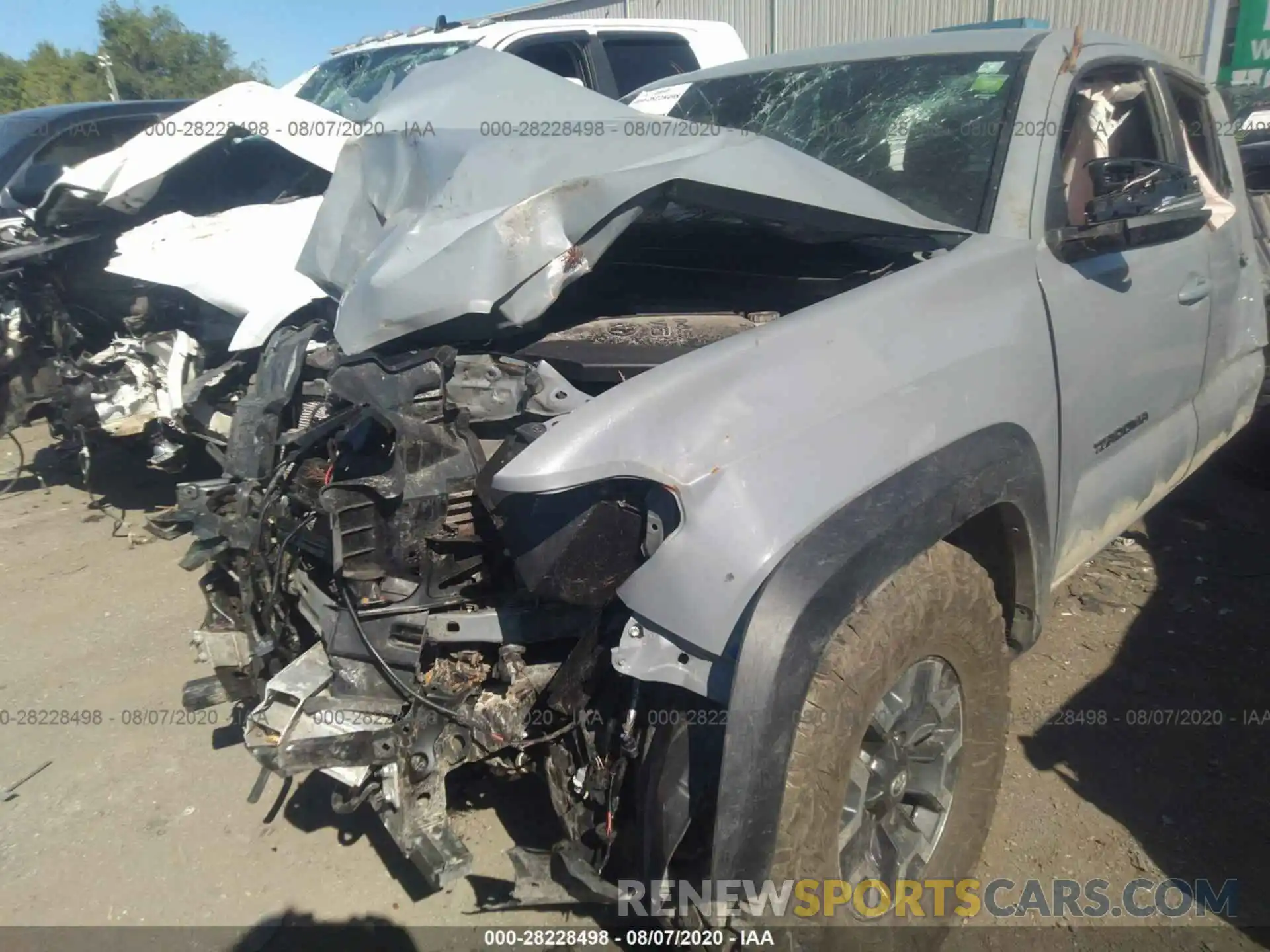 11 Фотография поврежденного автомобиля 3TMCZ5AN1KM249532 TOYOTA TACOMA 4WD 2019