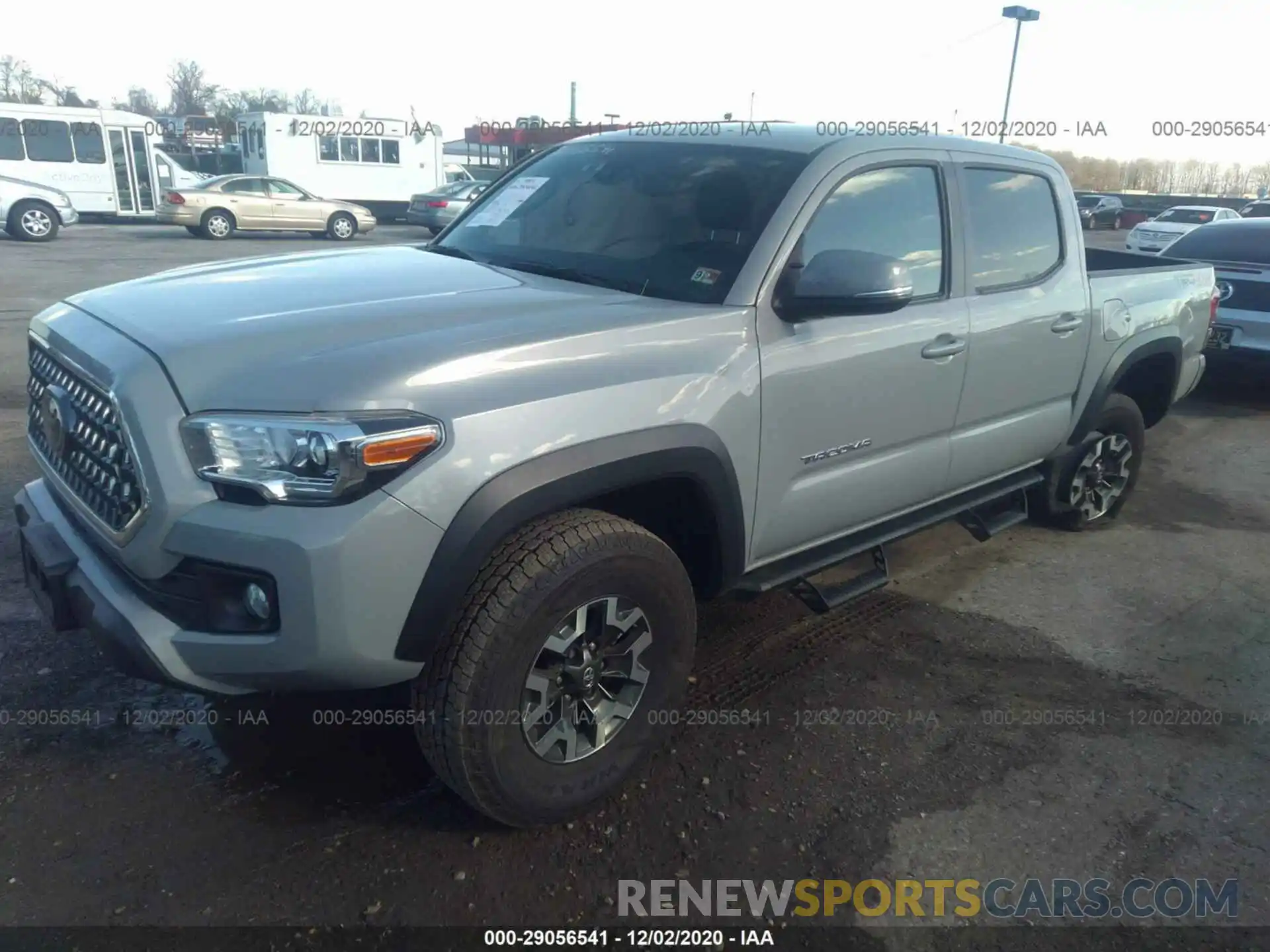 2 Photograph of a damaged car 3TMCZ5AN1KM265925 TOYOTA TACOMA 4WD 2019