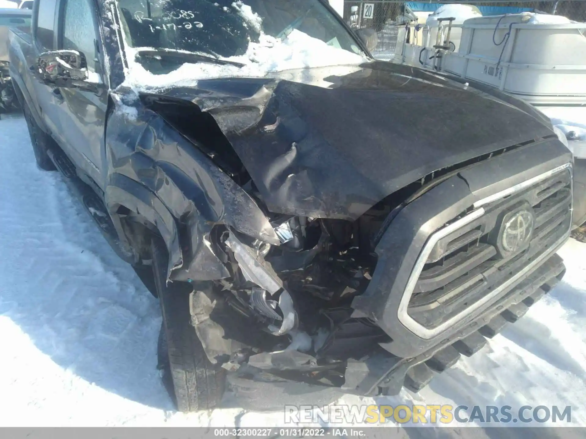 6 Фотография поврежденного автомобиля 3TMCZ5AN1KM268291 TOYOTA TACOMA 4WD 2019