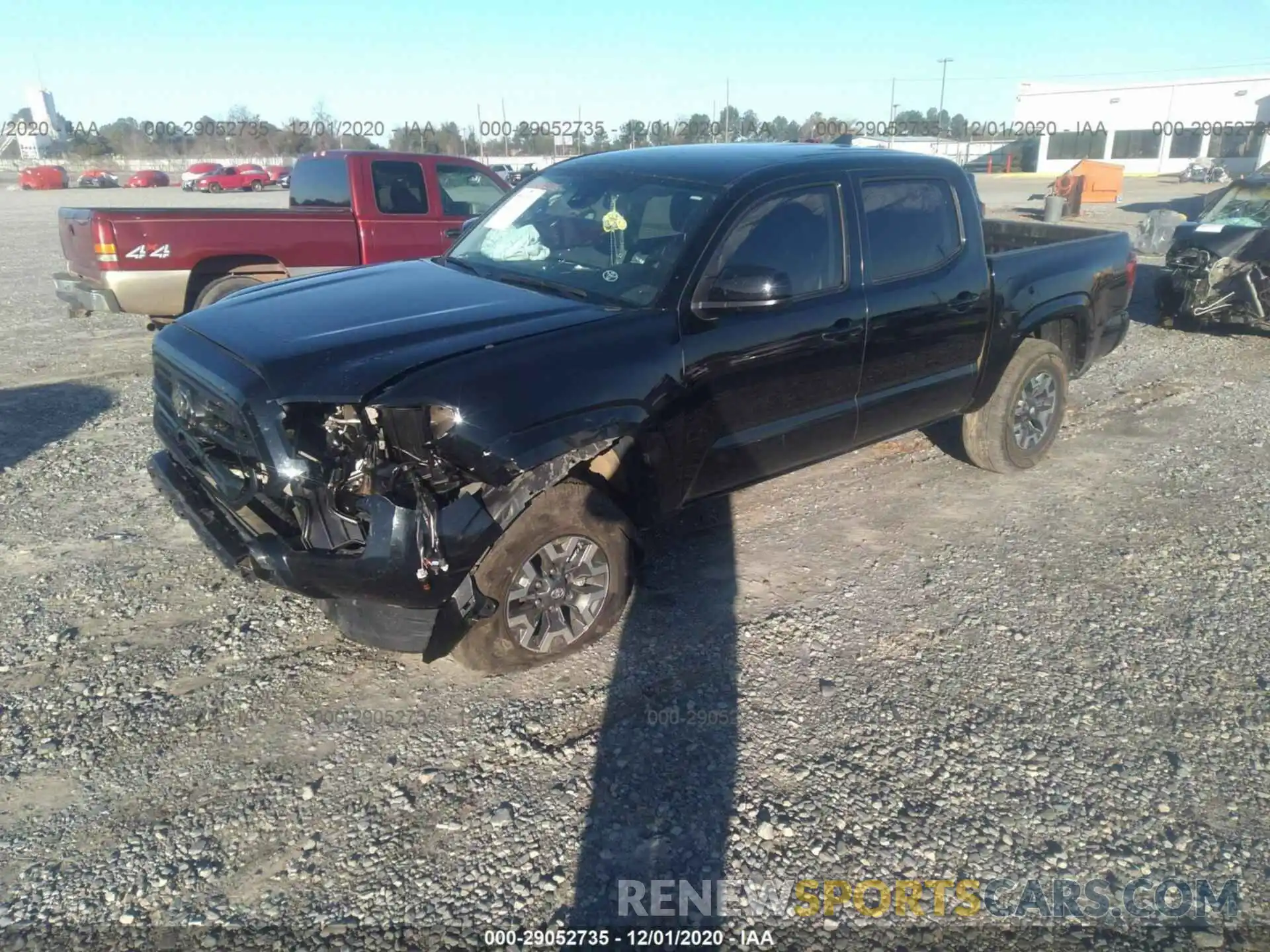 2 Photograph of a damaged car 3TMCZ5AN1KM280702 TOYOTA TACOMA 4WD 2019