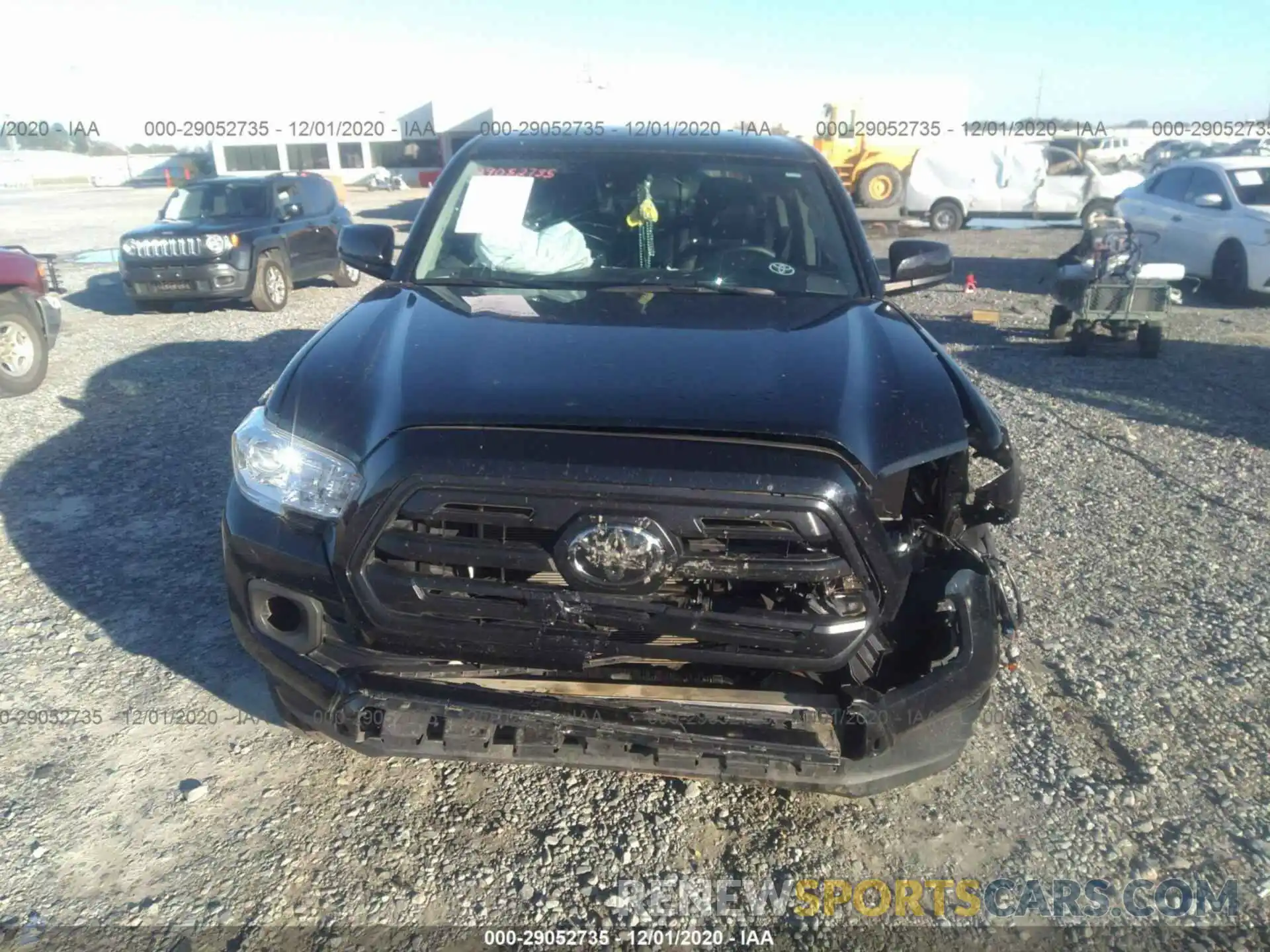 6 Photograph of a damaged car 3TMCZ5AN1KM280702 TOYOTA TACOMA 4WD 2019