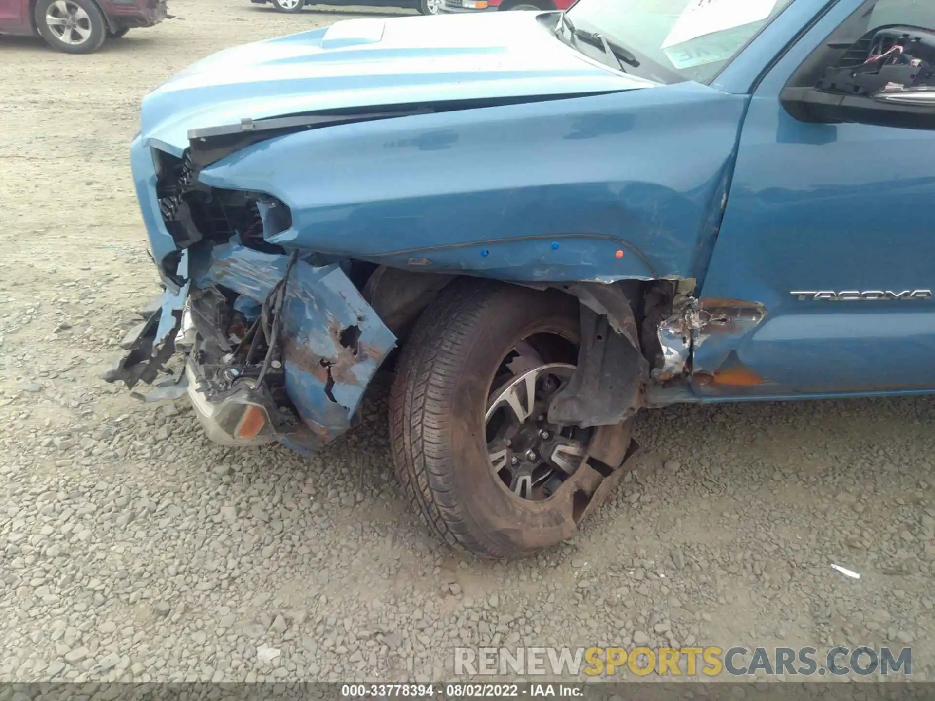 6 Photograph of a damaged car 3TMCZ5AN1KM280747 TOYOTA TACOMA 4WD 2019