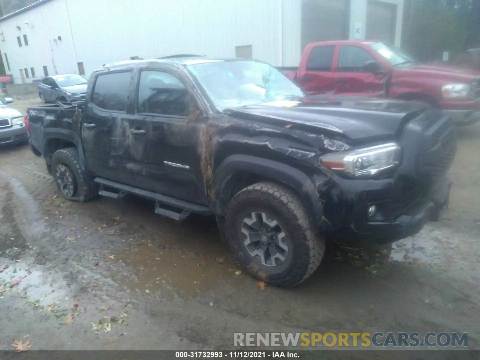 1 Photograph of a damaged car 3TMCZ5AN1KM285446 TOYOTA TACOMA 4WD 2019