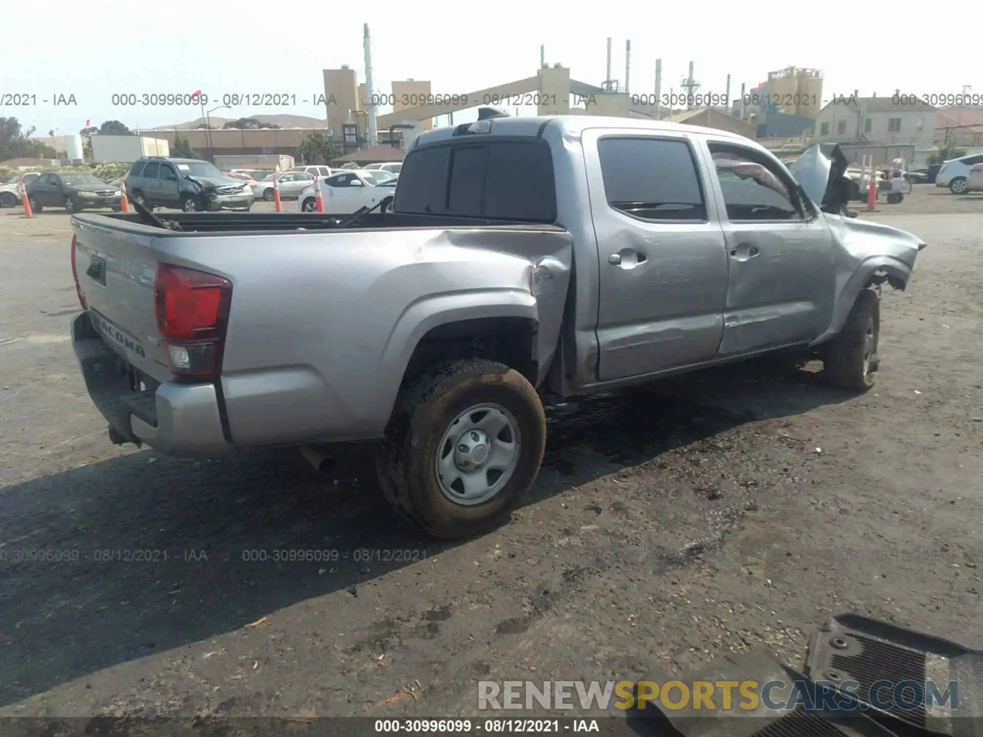 4 Фотография поврежденного автомобиля 3TMCZ5AN1KM286774 TOYOTA TACOMA 4WD 2019