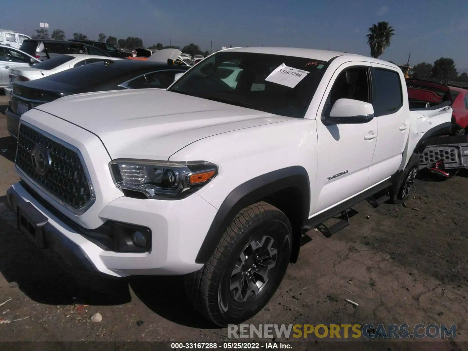 2 Photograph of a damaged car 3TMCZ5AN2KM190488 TOYOTA TACOMA 4WD 2019