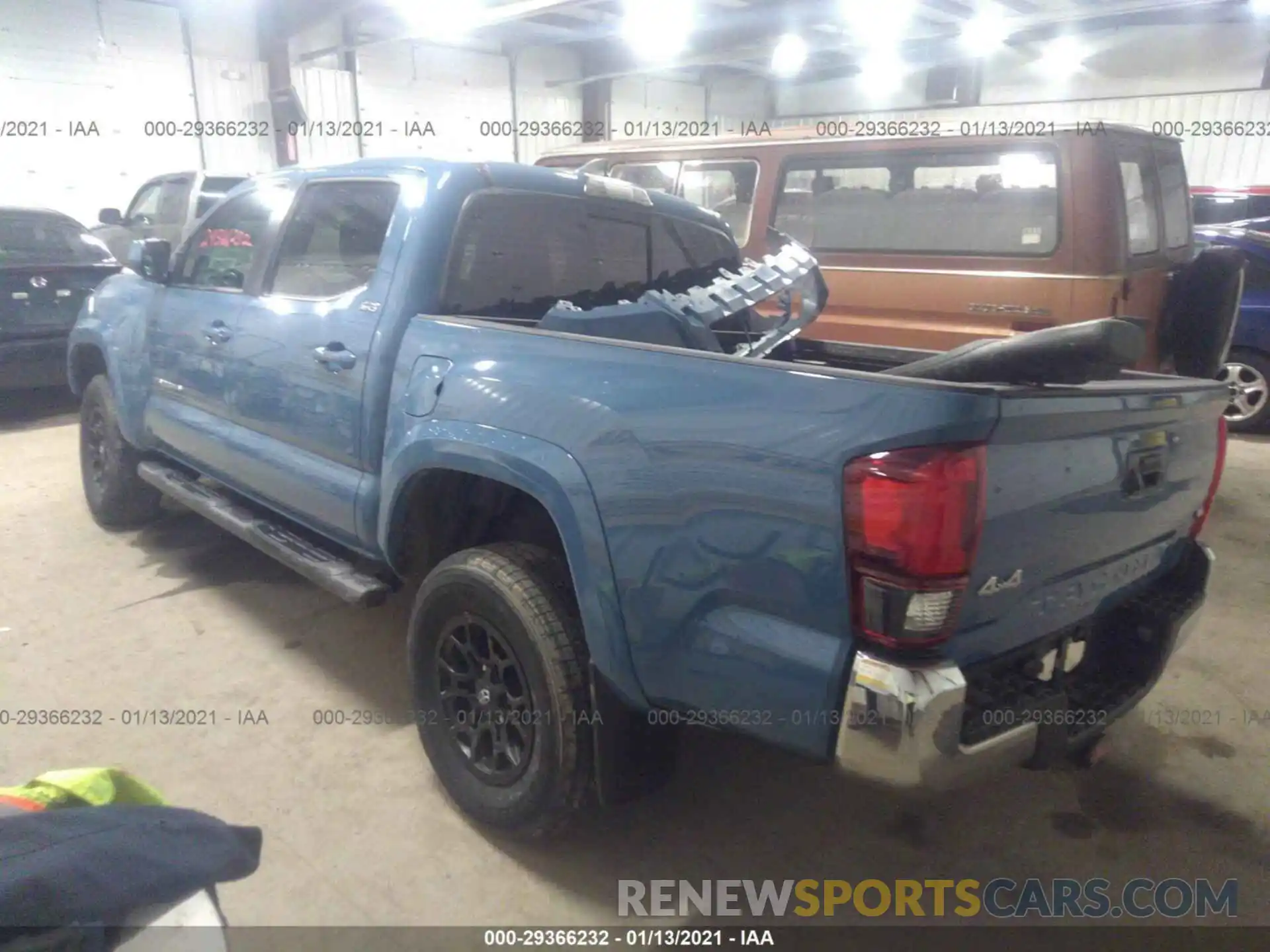 3 Photograph of a damaged car 3TMCZ5AN2KM197389 TOYOTA TACOMA 4WD 2019