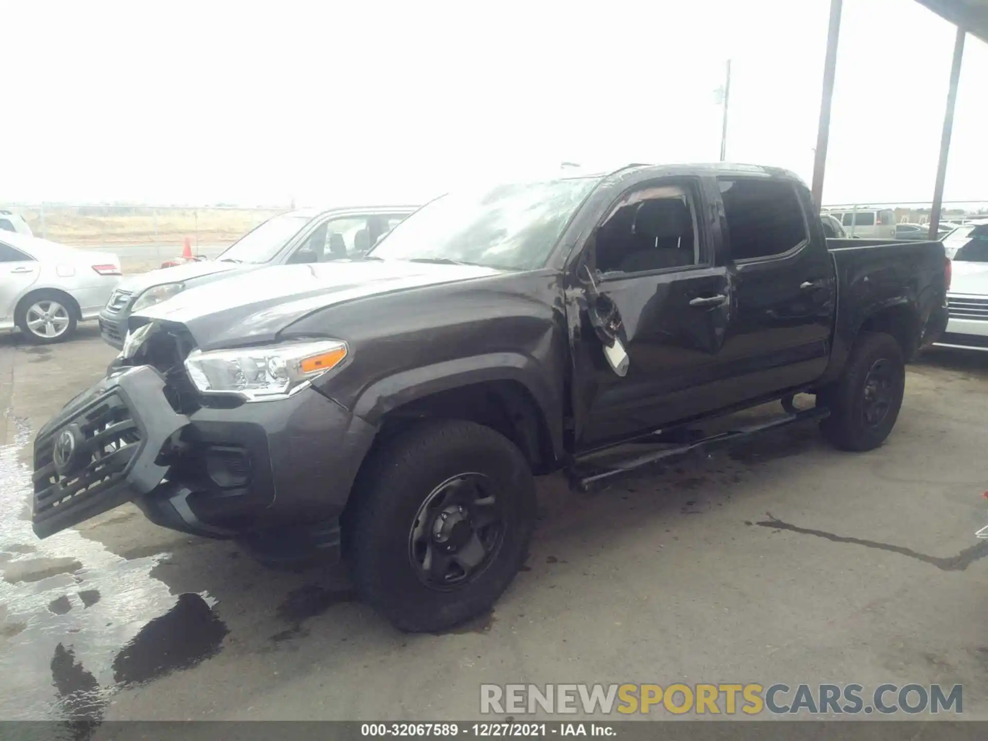 2 Photograph of a damaged car 3TMCZ5AN2KM197702 TOYOTA TACOMA 4WD 2019