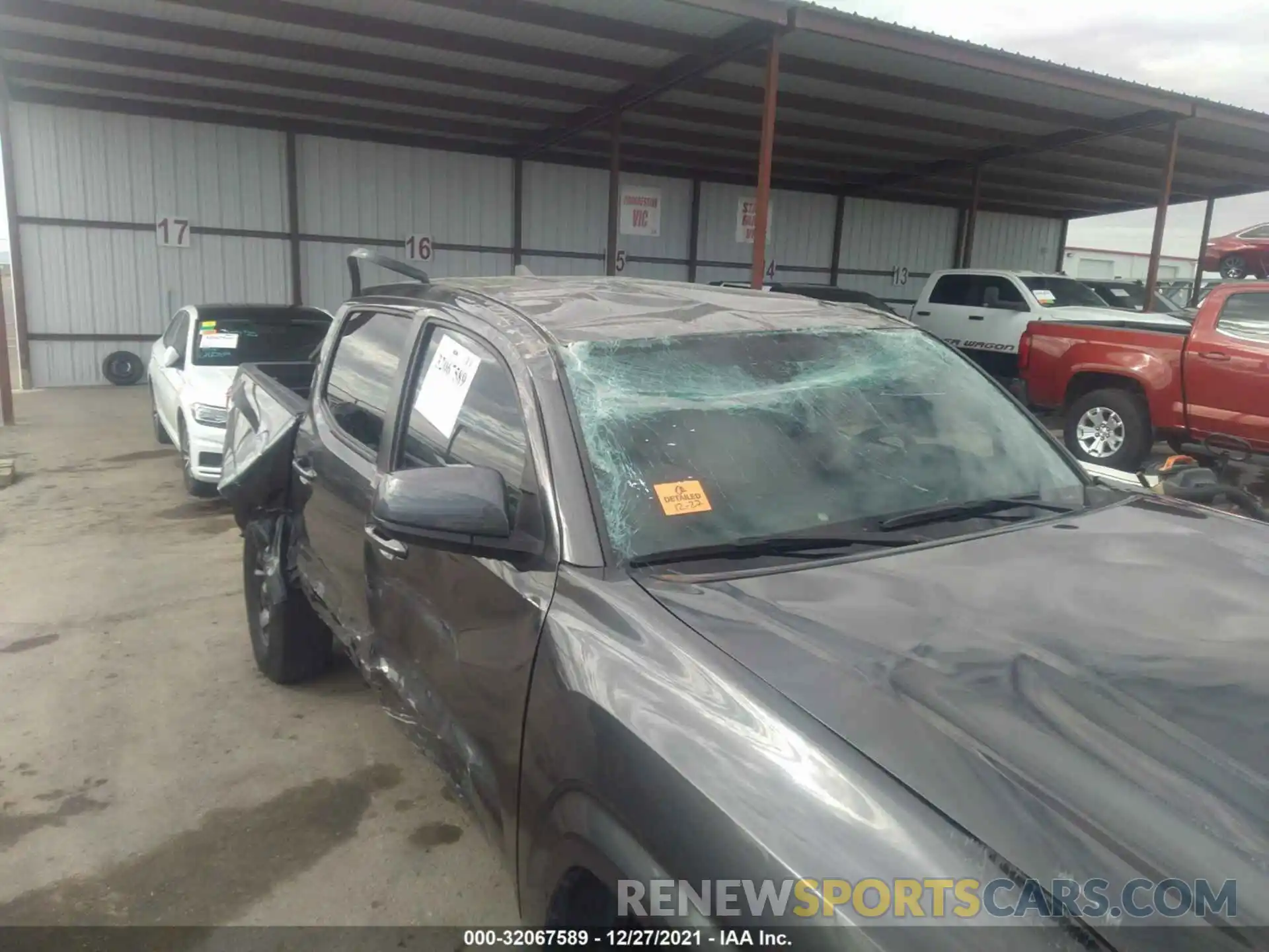 6 Photograph of a damaged car 3TMCZ5AN2KM197702 TOYOTA TACOMA 4WD 2019