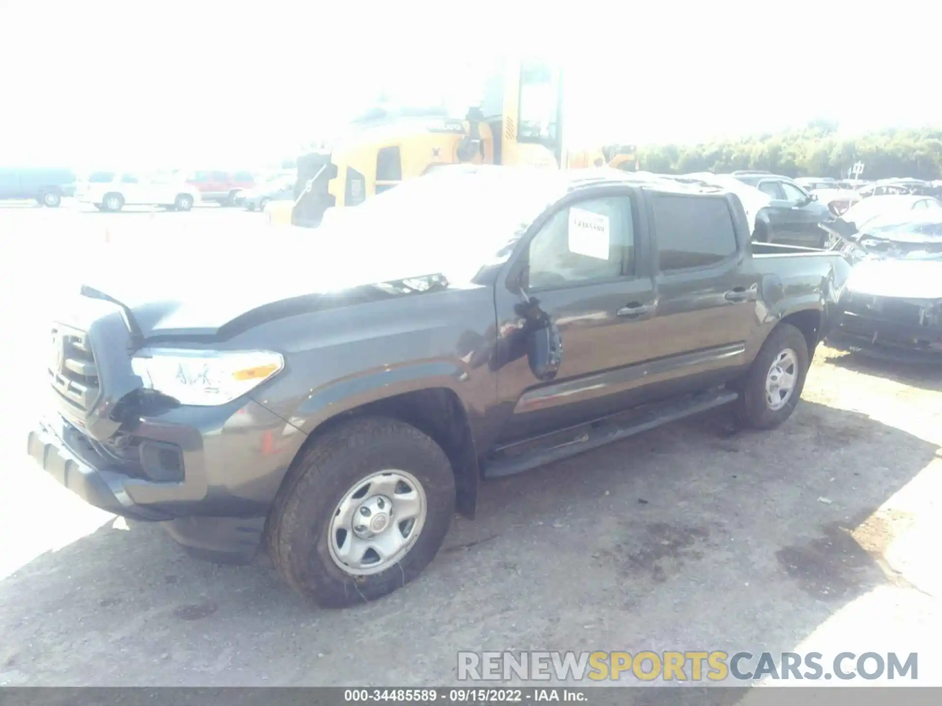 2 Photograph of a damaged car 3TMCZ5AN2KM200131 TOYOTA TACOMA 4WD 2019