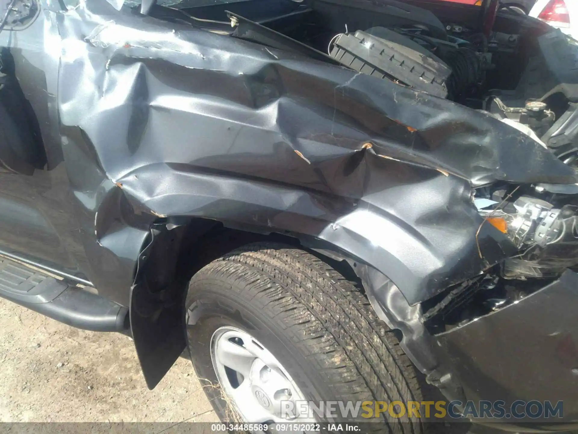 6 Photograph of a damaged car 3TMCZ5AN2KM200131 TOYOTA TACOMA 4WD 2019