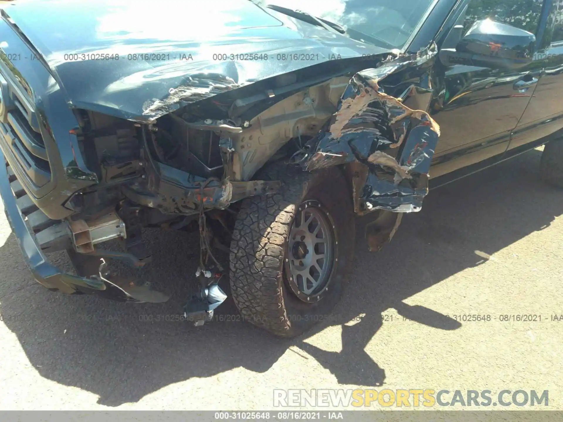 6 Photograph of a damaged car 3TMCZ5AN2KM214854 TOYOTA TACOMA 4WD 2019