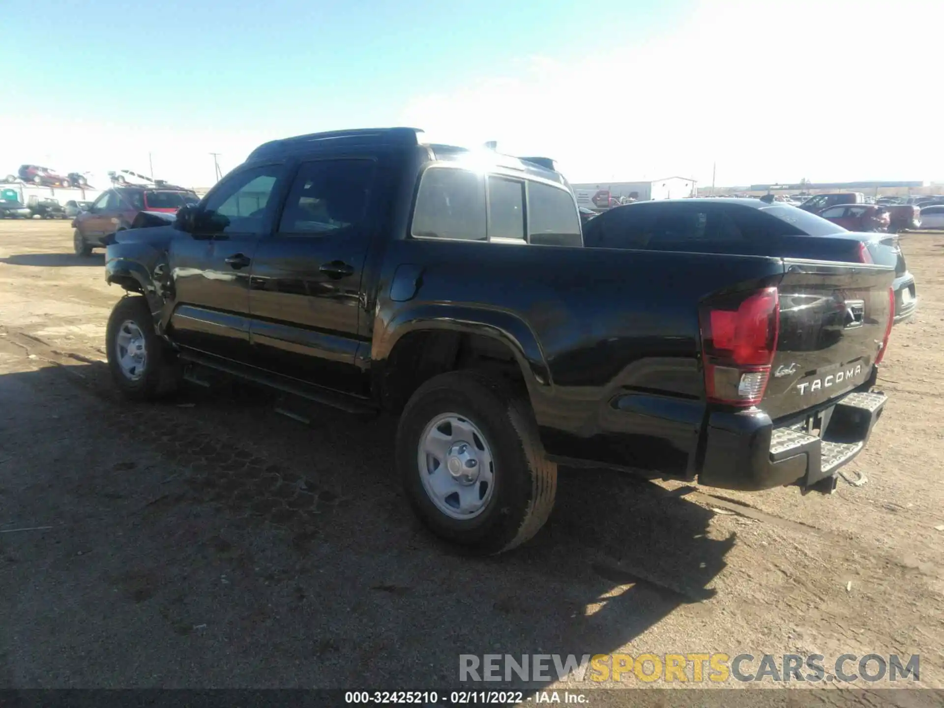 3 Photograph of a damaged car 3TMCZ5AN2KM218970 TOYOTA TACOMA 4WD 2019