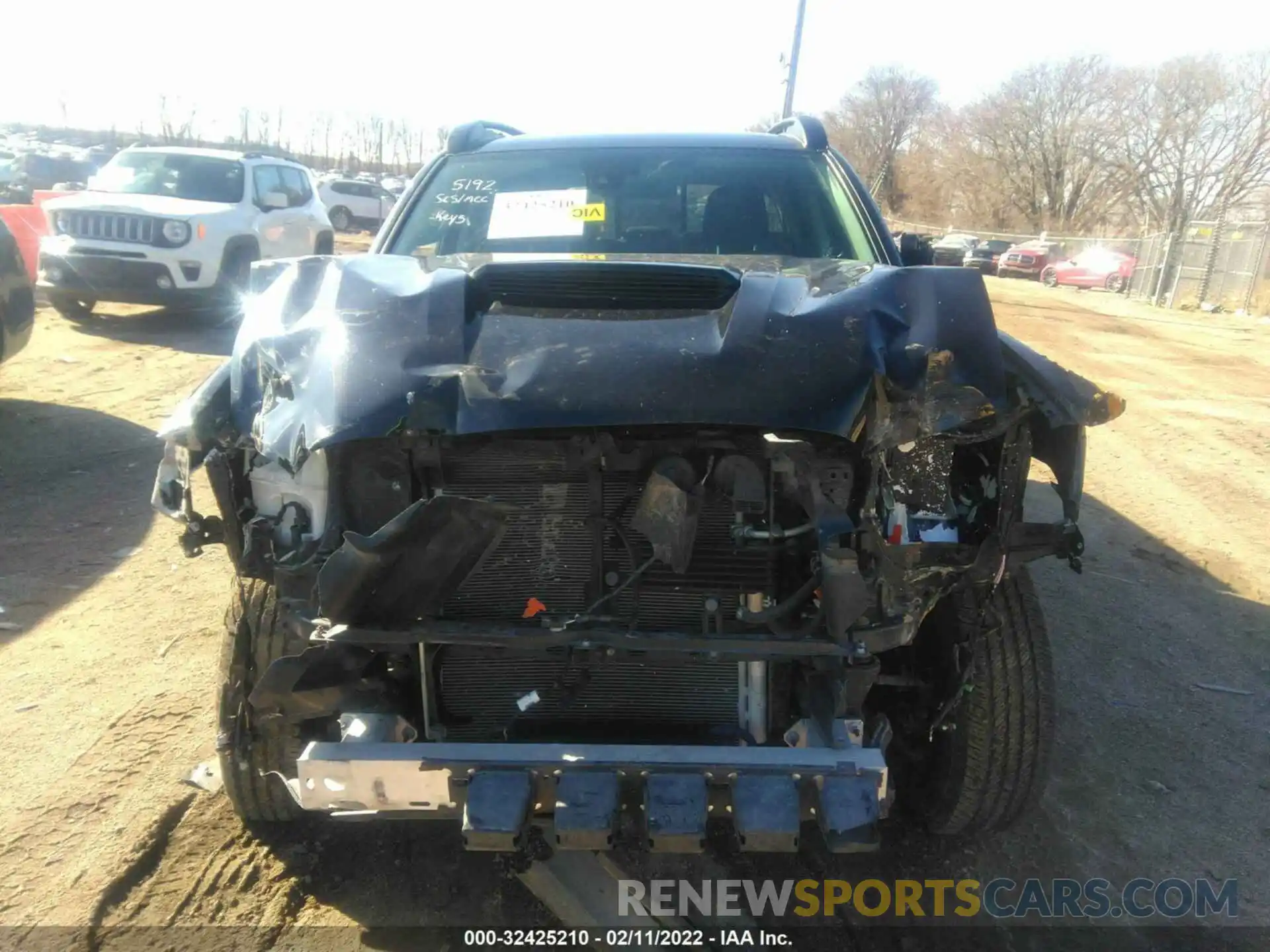 6 Photograph of a damaged car 3TMCZ5AN2KM218970 TOYOTA TACOMA 4WD 2019