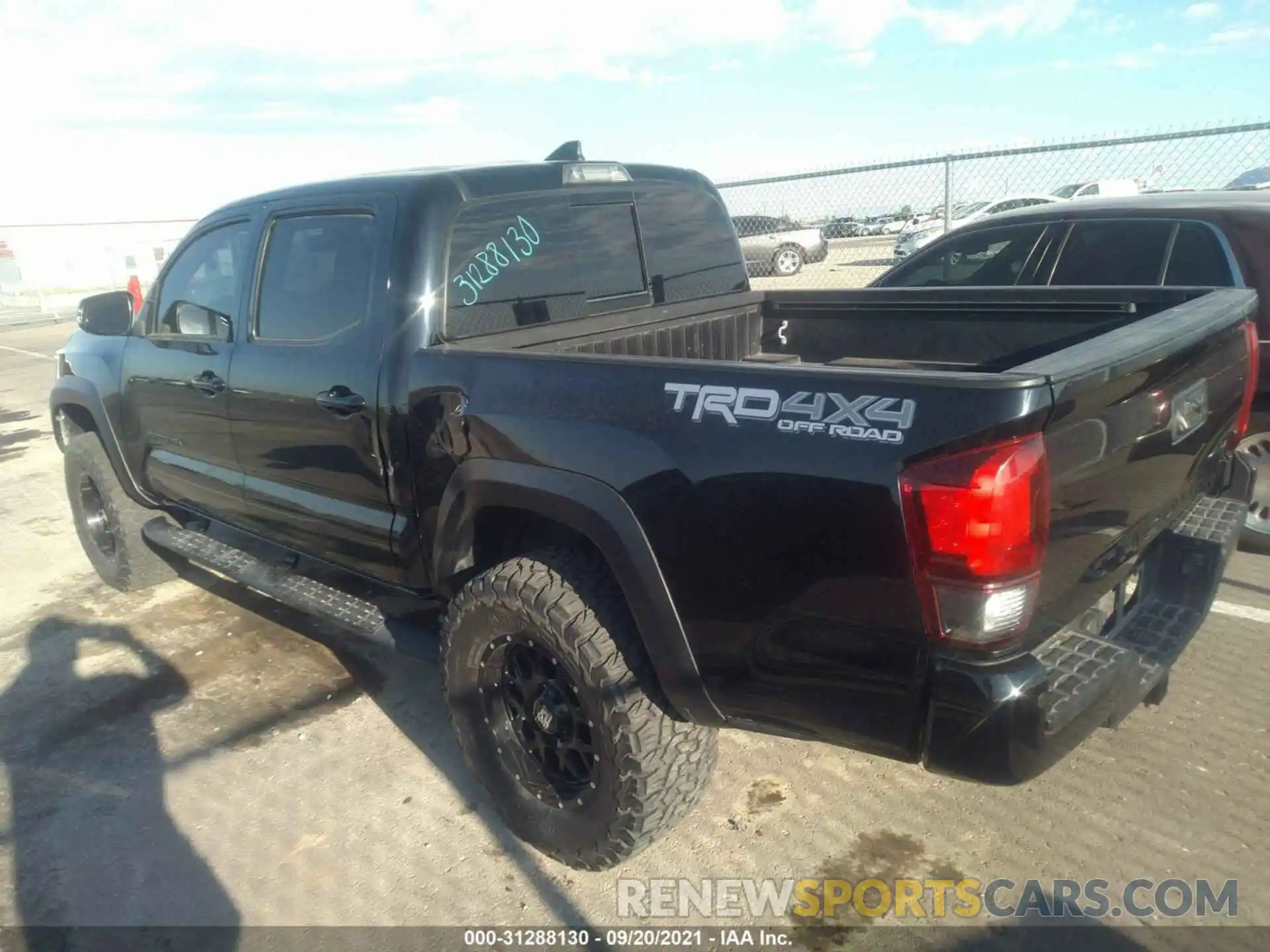 3 Photograph of a damaged car 3TMCZ5AN2KM241925 TOYOTA TACOMA 4WD 2019