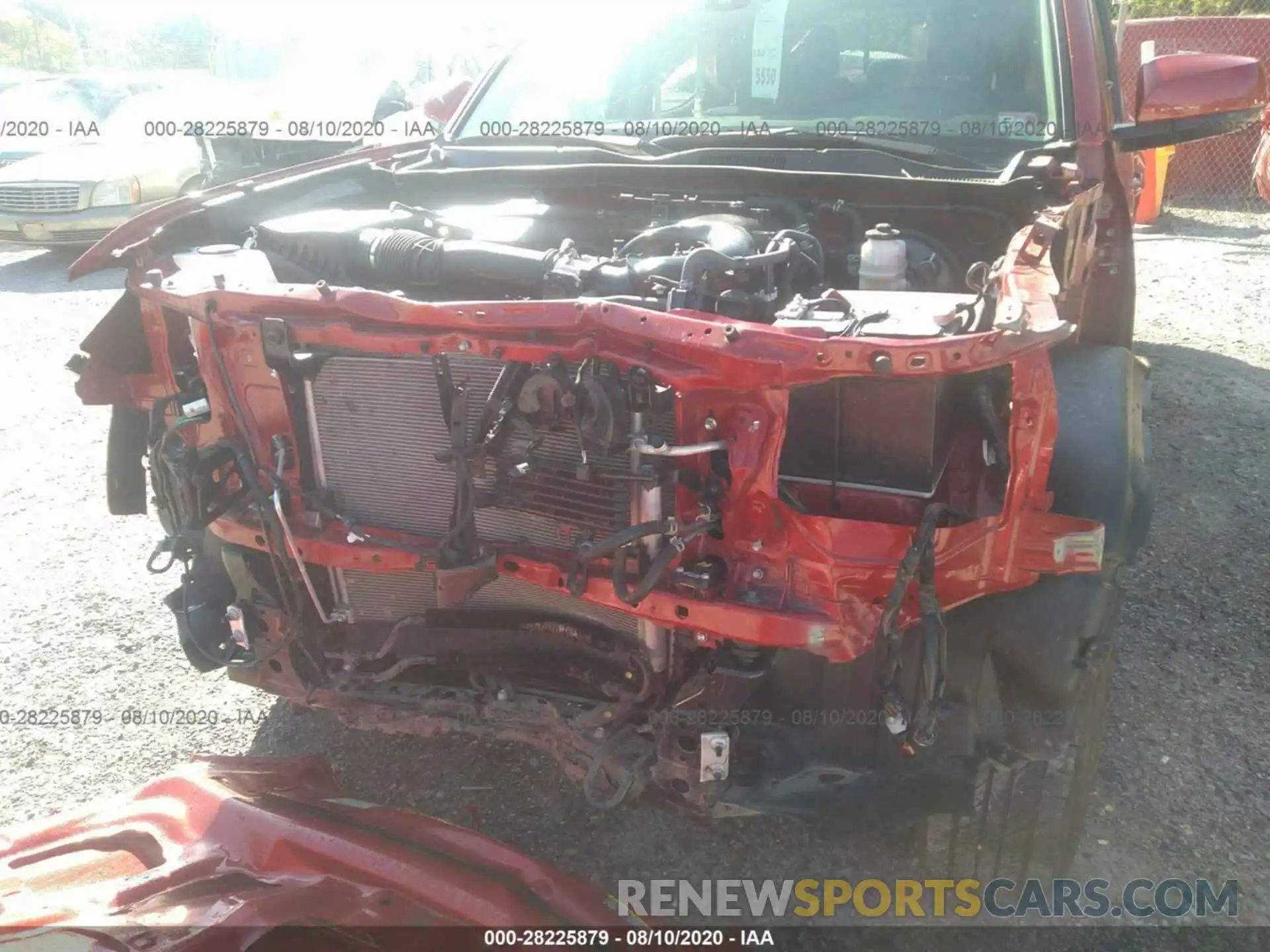 6 Photograph of a damaged car 3TMCZ5AN2KM244100 TOYOTA TACOMA 4WD 2019