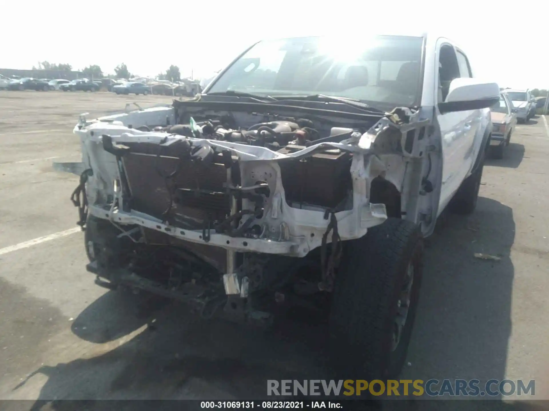 6 Photograph of a damaged car 3TMCZ5AN2KM249068 TOYOTA TACOMA 4WD 2019