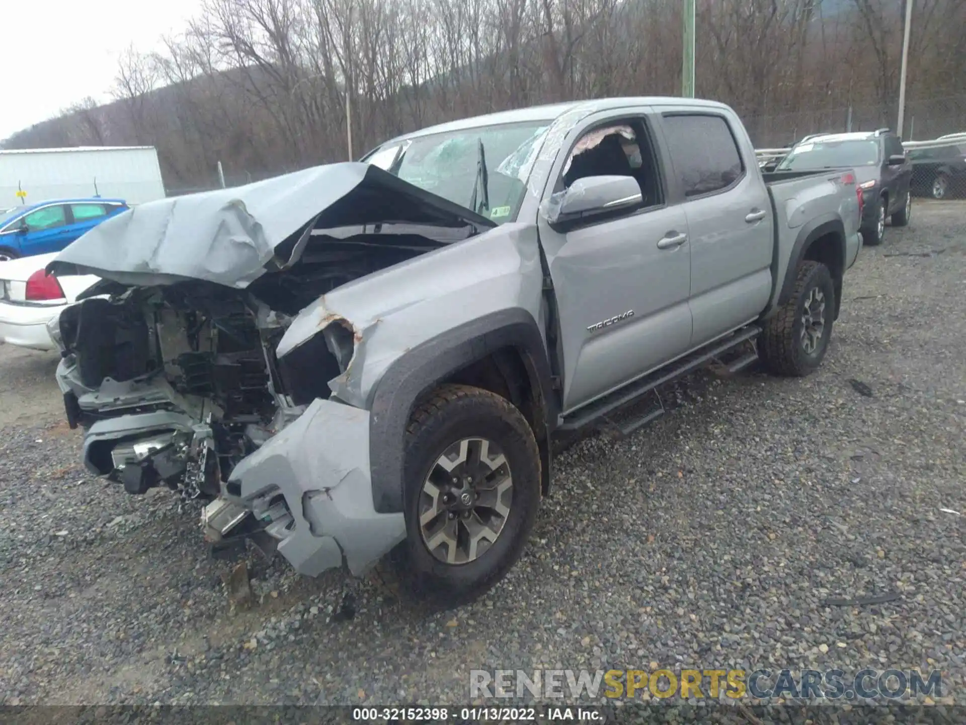 2 Photograph of a damaged car 3TMCZ5AN2KM249460 TOYOTA TACOMA 4WD 2019