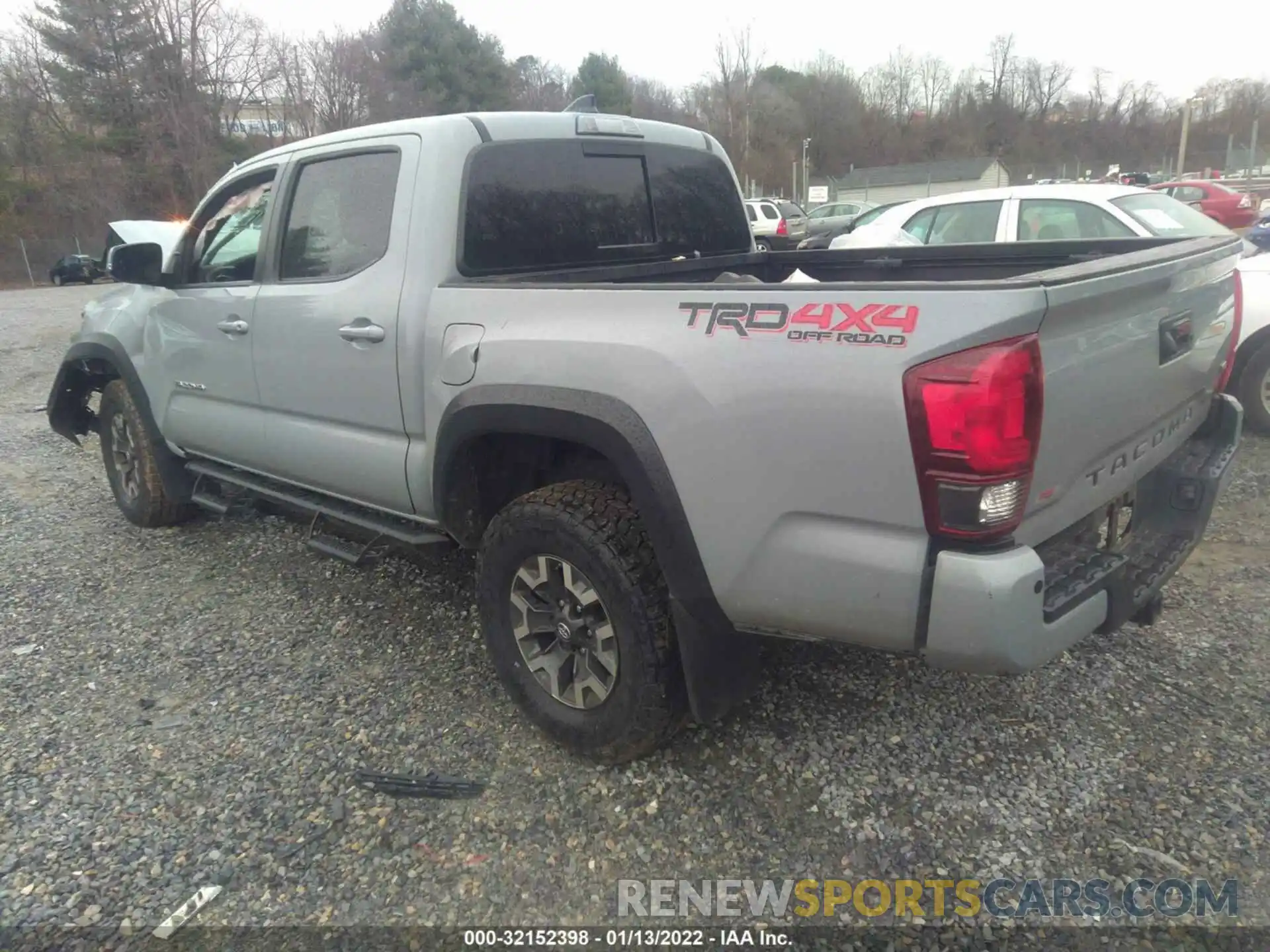 3 Photograph of a damaged car 3TMCZ5AN2KM249460 TOYOTA TACOMA 4WD 2019