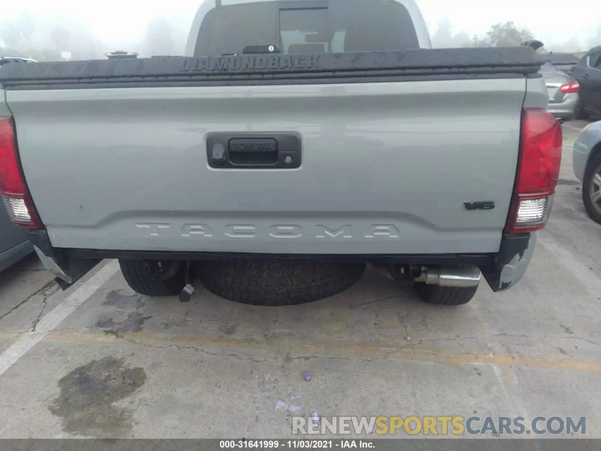 6 Photograph of a damaged car 3TMCZ5AN2KM252567 TOYOTA TACOMA 4WD 2019