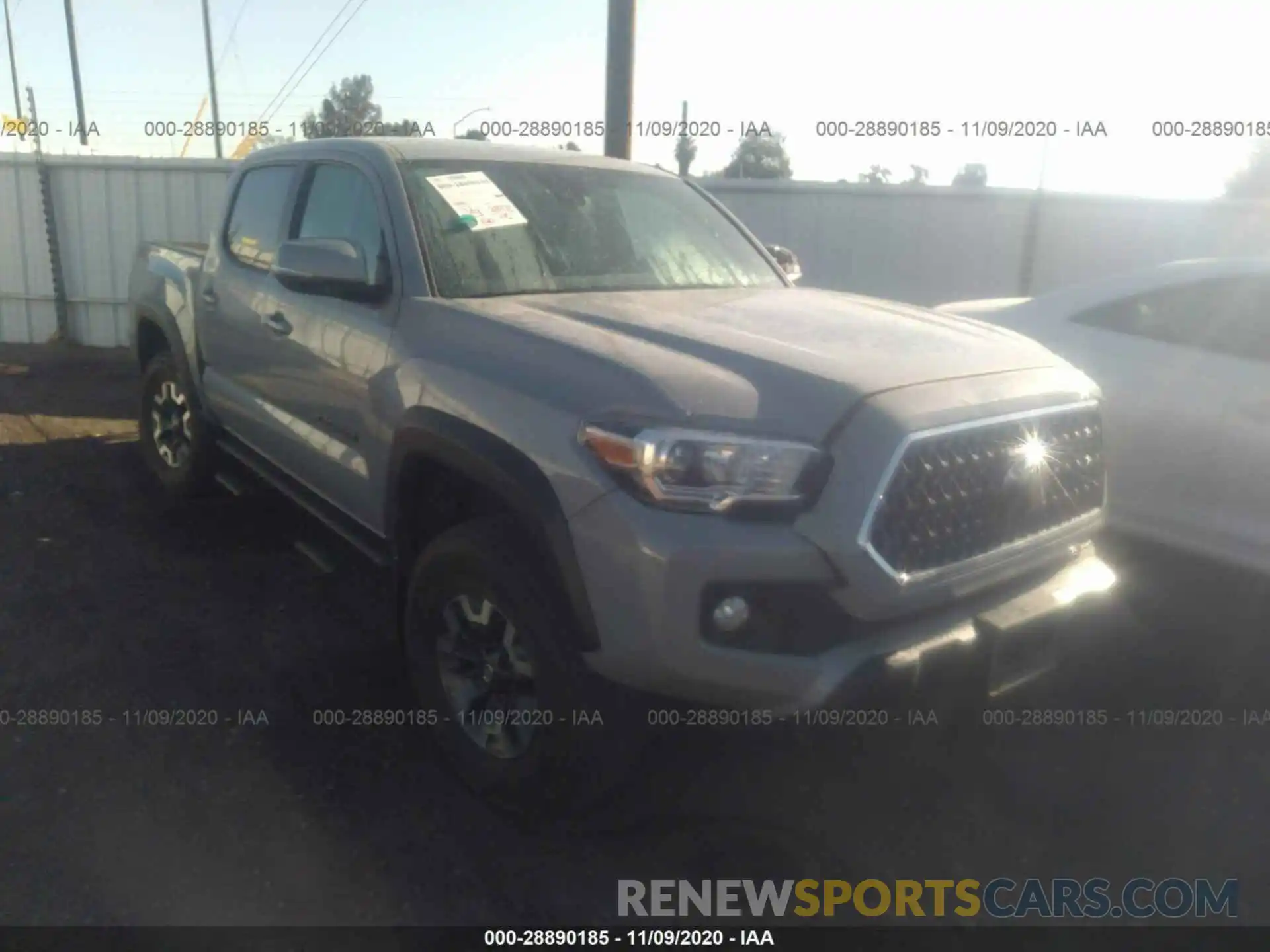 1 Photograph of a damaged car 3TMCZ5AN2KM254108 TOYOTA TACOMA 4WD 2019