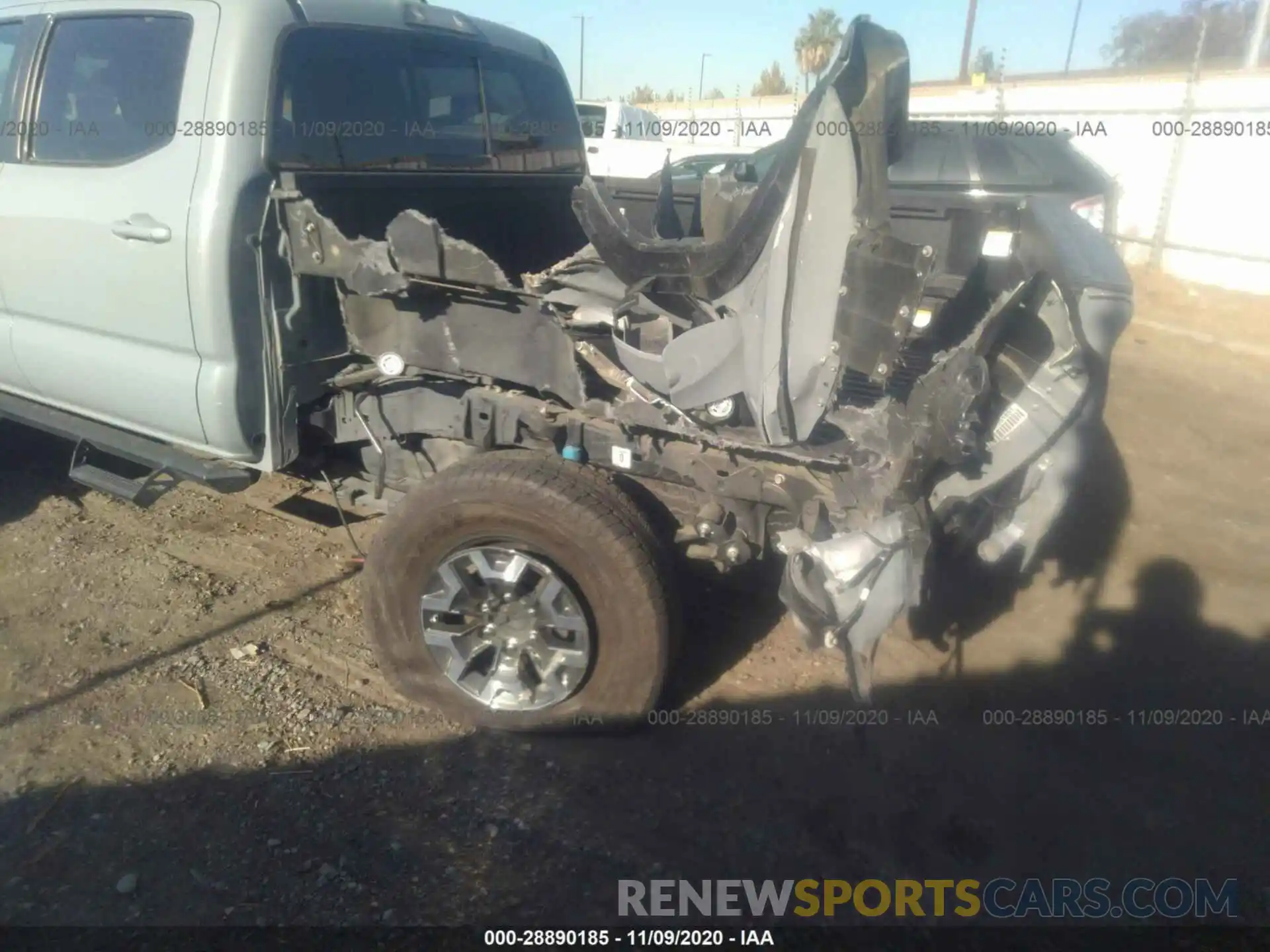 6 Photograph of a damaged car 3TMCZ5AN2KM254108 TOYOTA TACOMA 4WD 2019