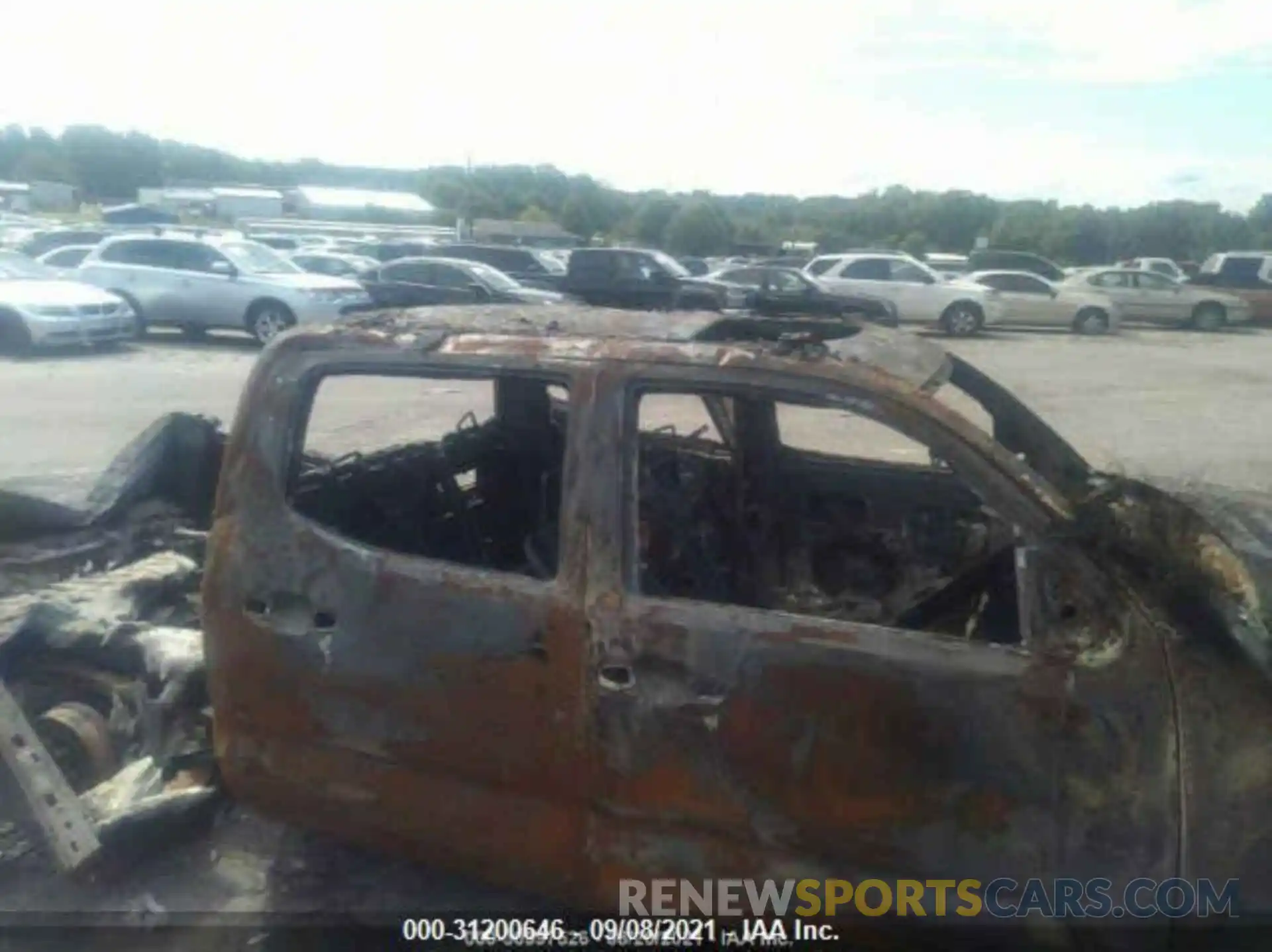 6 Photograph of a damaged car 3TMCZ5AN2KM255419 TOYOTA TACOMA 4WD 2019