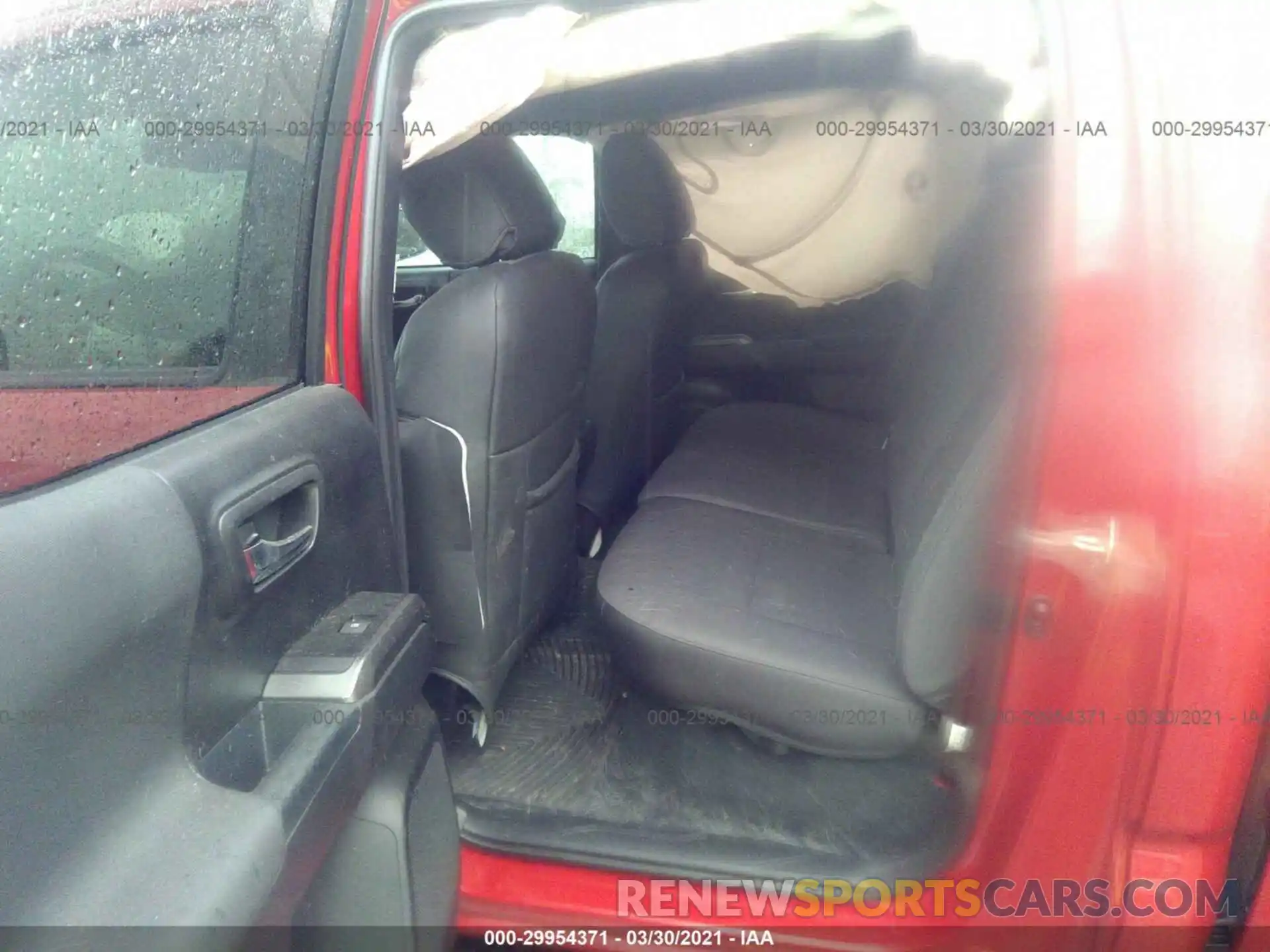 8 Photograph of a damaged car 3TMCZ5AN2KM258076 TOYOTA TACOMA 4WD 2019