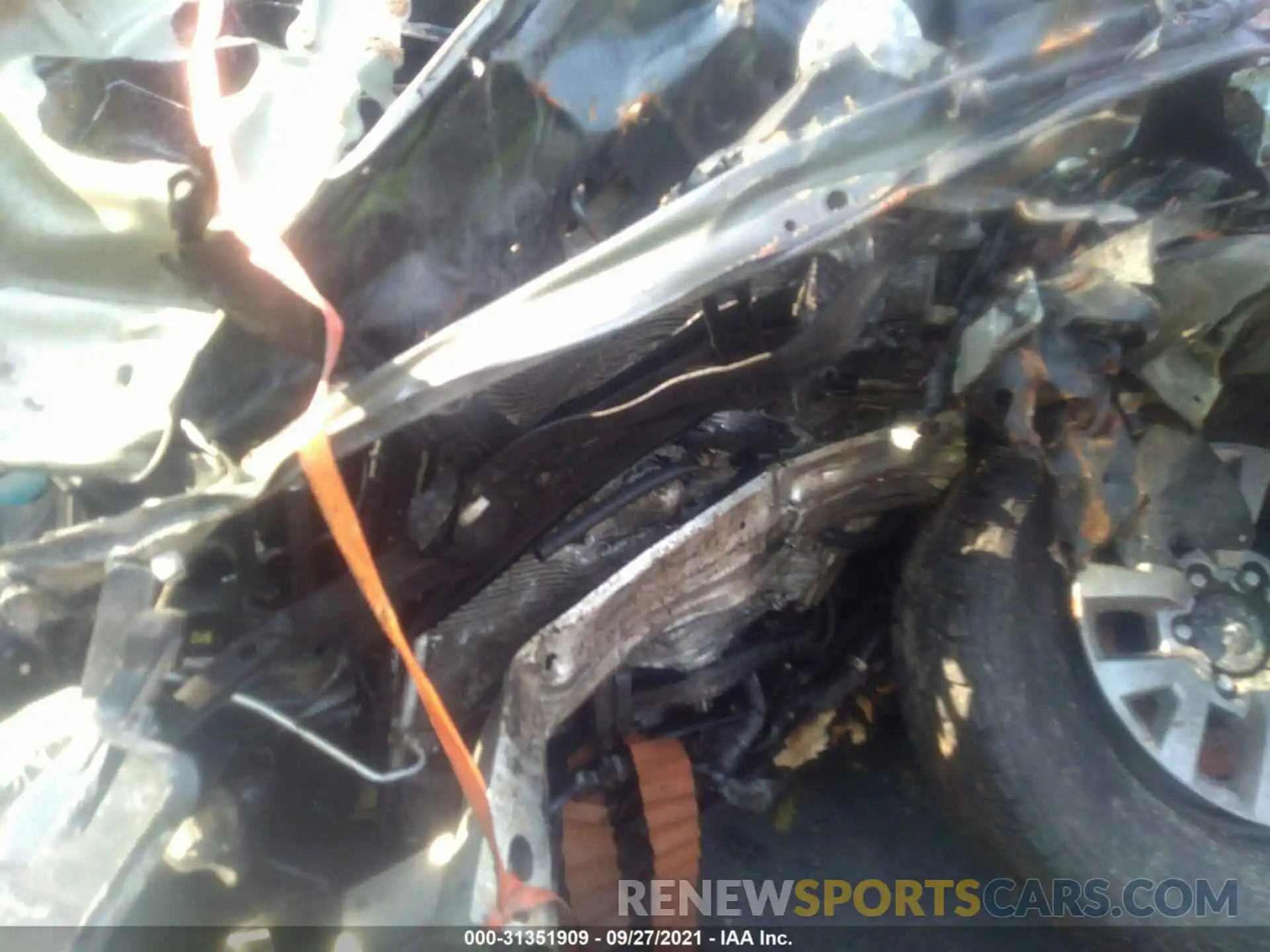 10 Photograph of a damaged car 3TMCZ5AN2KM258269 TOYOTA TACOMA 4WD 2019