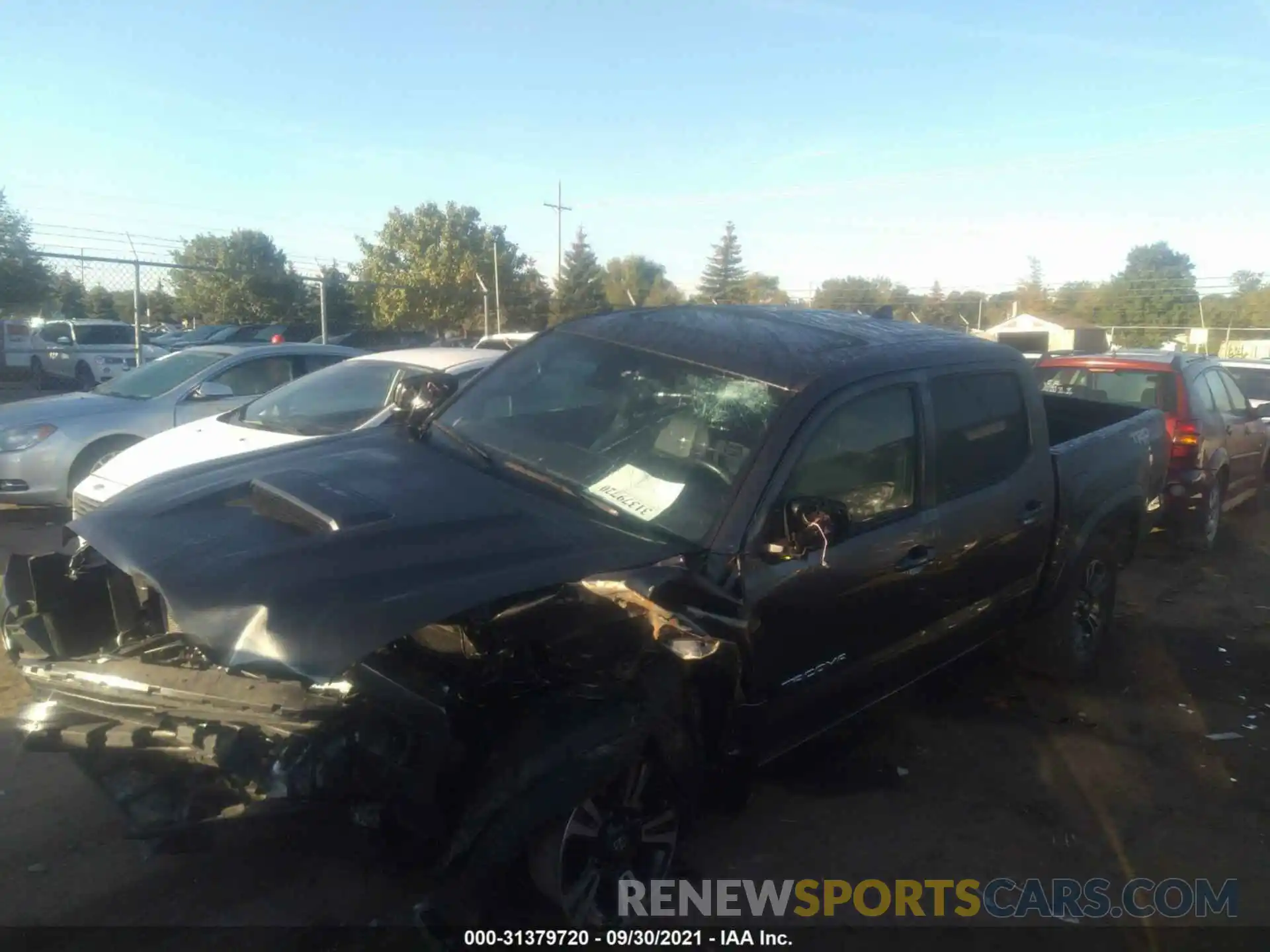 2 Photograph of a damaged car 3TMCZ5AN2KM271779 TOYOTA TACOMA 4WD 2019