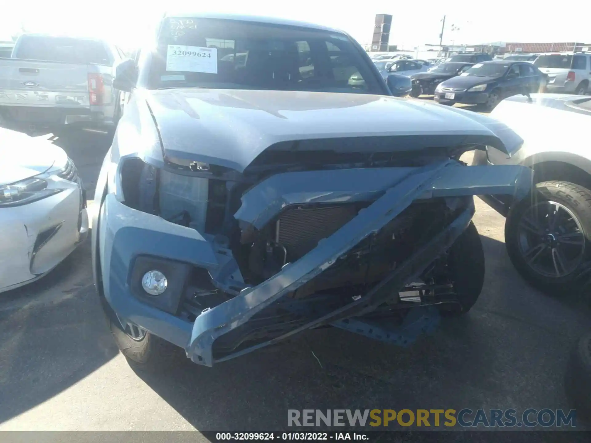 6 Photograph of a damaged car 3TMCZ5AN2KM274116 TOYOTA TACOMA 4WD 2019