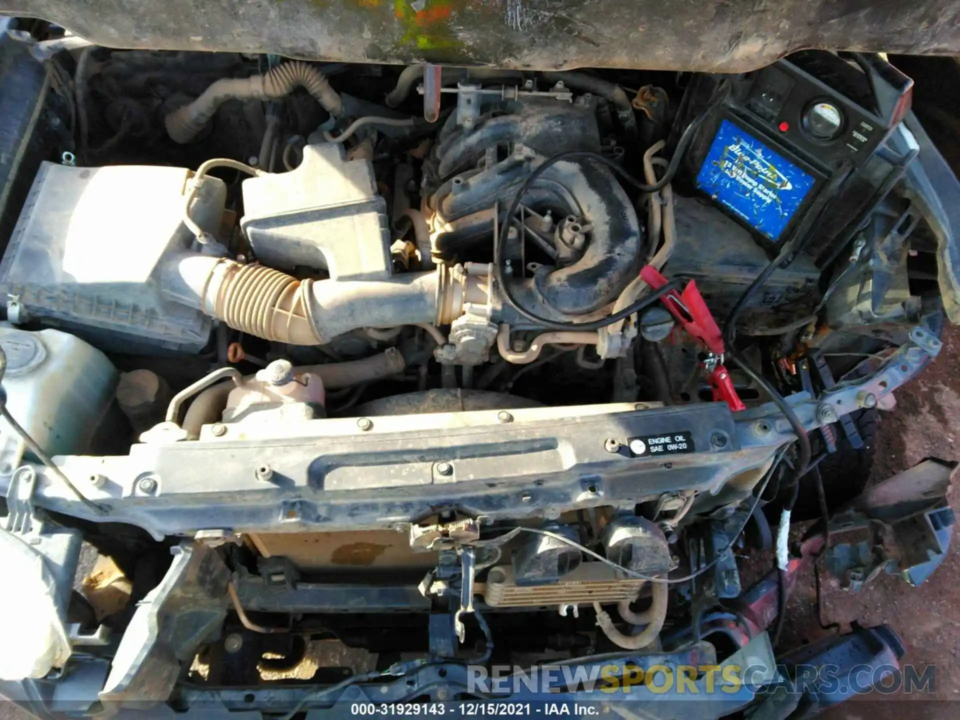 10 Photograph of a damaged car 3TMCZ5AN2KM276397 TOYOTA TACOMA 4WD 2019