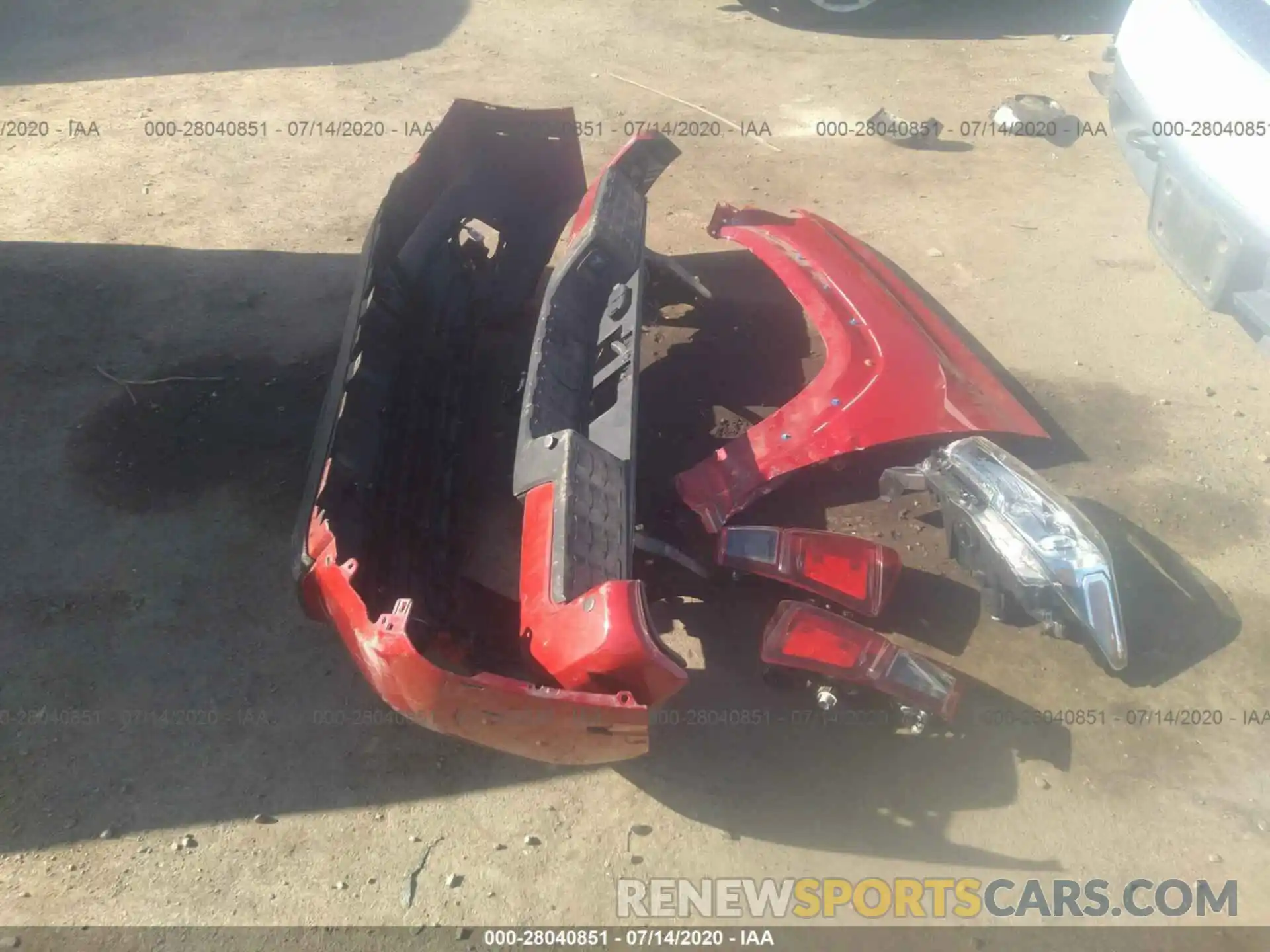 12 Photograph of a damaged car 3TMCZ5AN2KM281230 TOYOTA TACOMA 4WD 2019