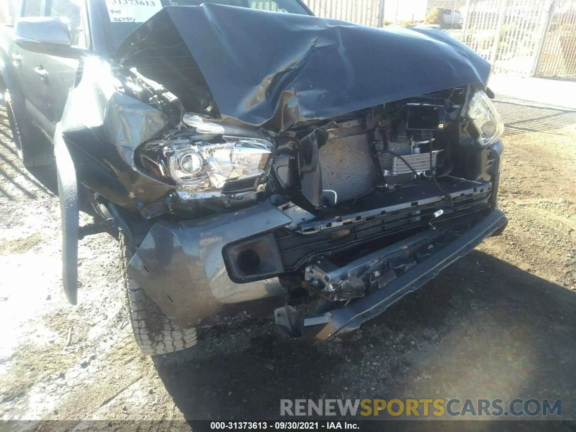 6 Photograph of a damaged car 3TMCZ5AN2KM283348 TOYOTA TACOMA 4WD 2019