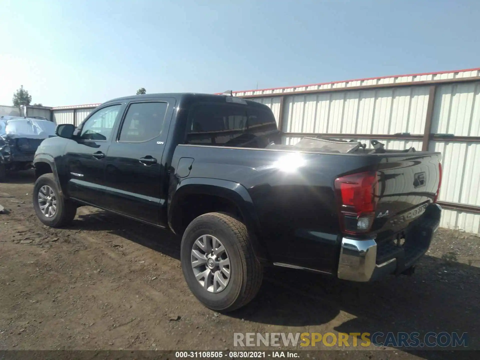 3 Photograph of a damaged car 3TMCZ5AN2KM285200 TOYOTA TACOMA 4WD 2019