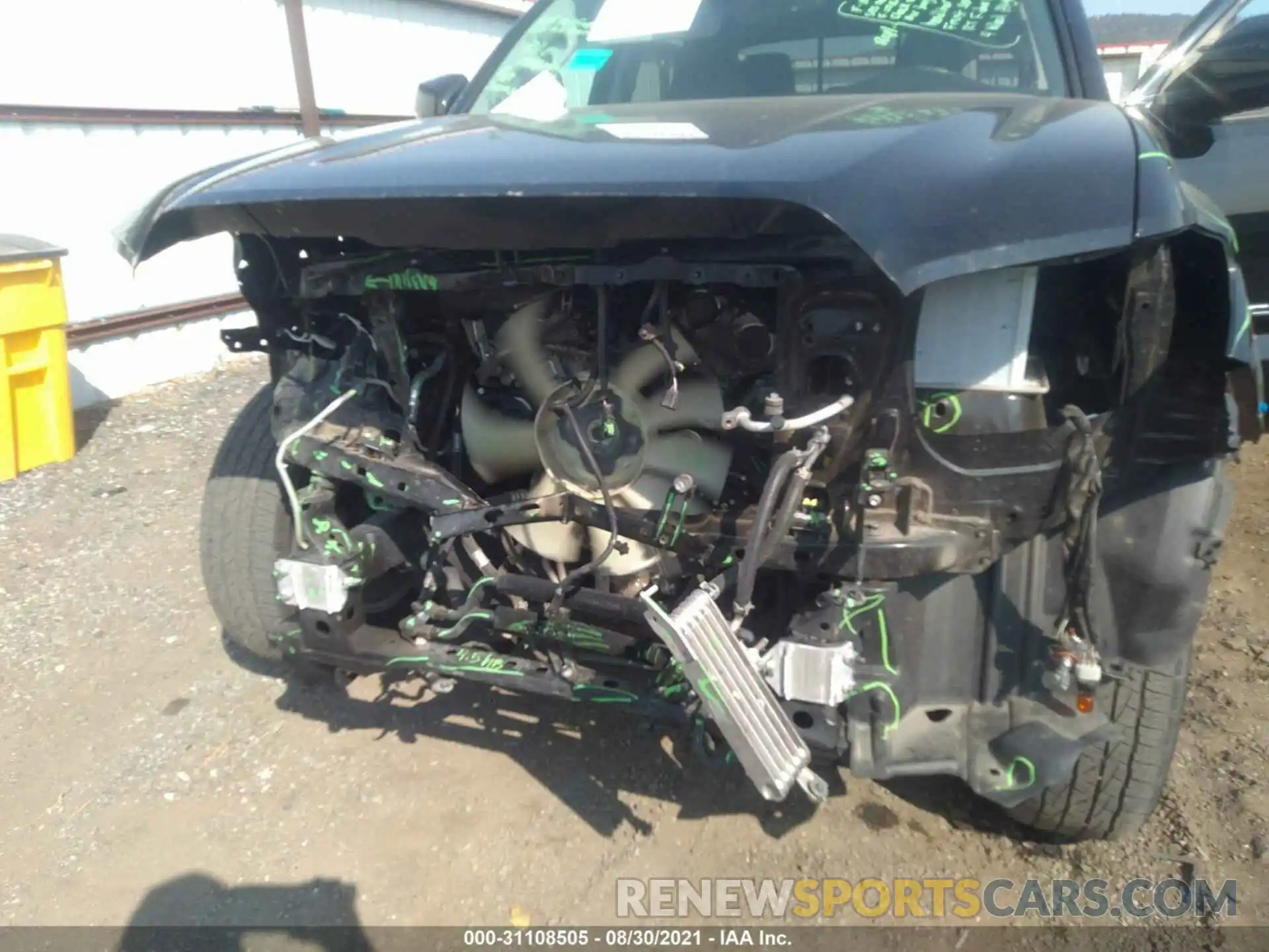 6 Photograph of a damaged car 3TMCZ5AN2KM285200 TOYOTA TACOMA 4WD 2019