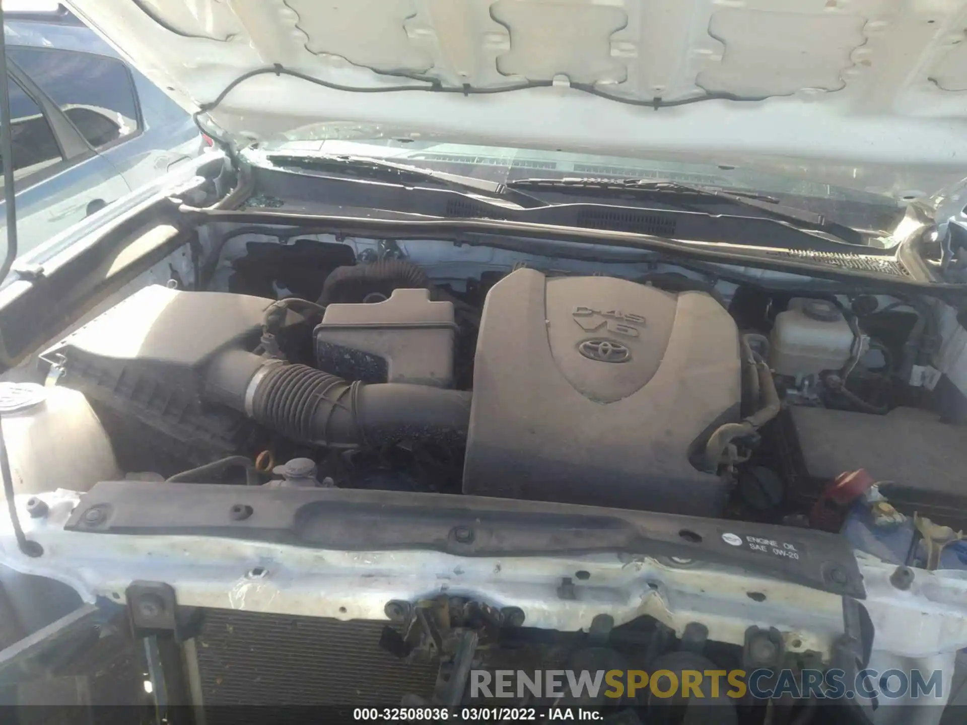 10 Photograph of a damaged car 3TMCZ5AN3KM189592 TOYOTA TACOMA 4WD 2019