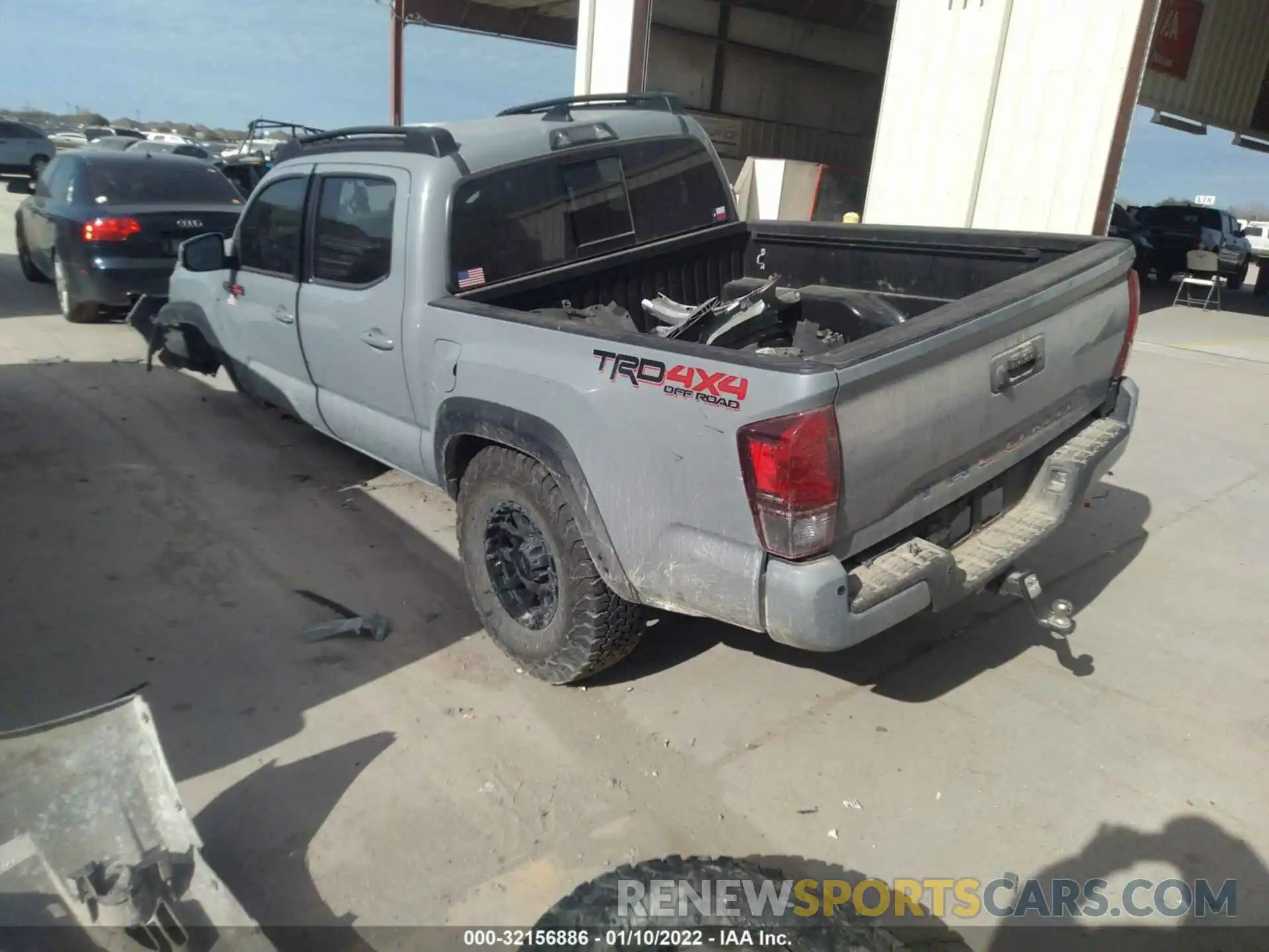 3 Photograph of a damaged car 3TMCZ5AN3KM209212 TOYOTA TACOMA 4WD 2019