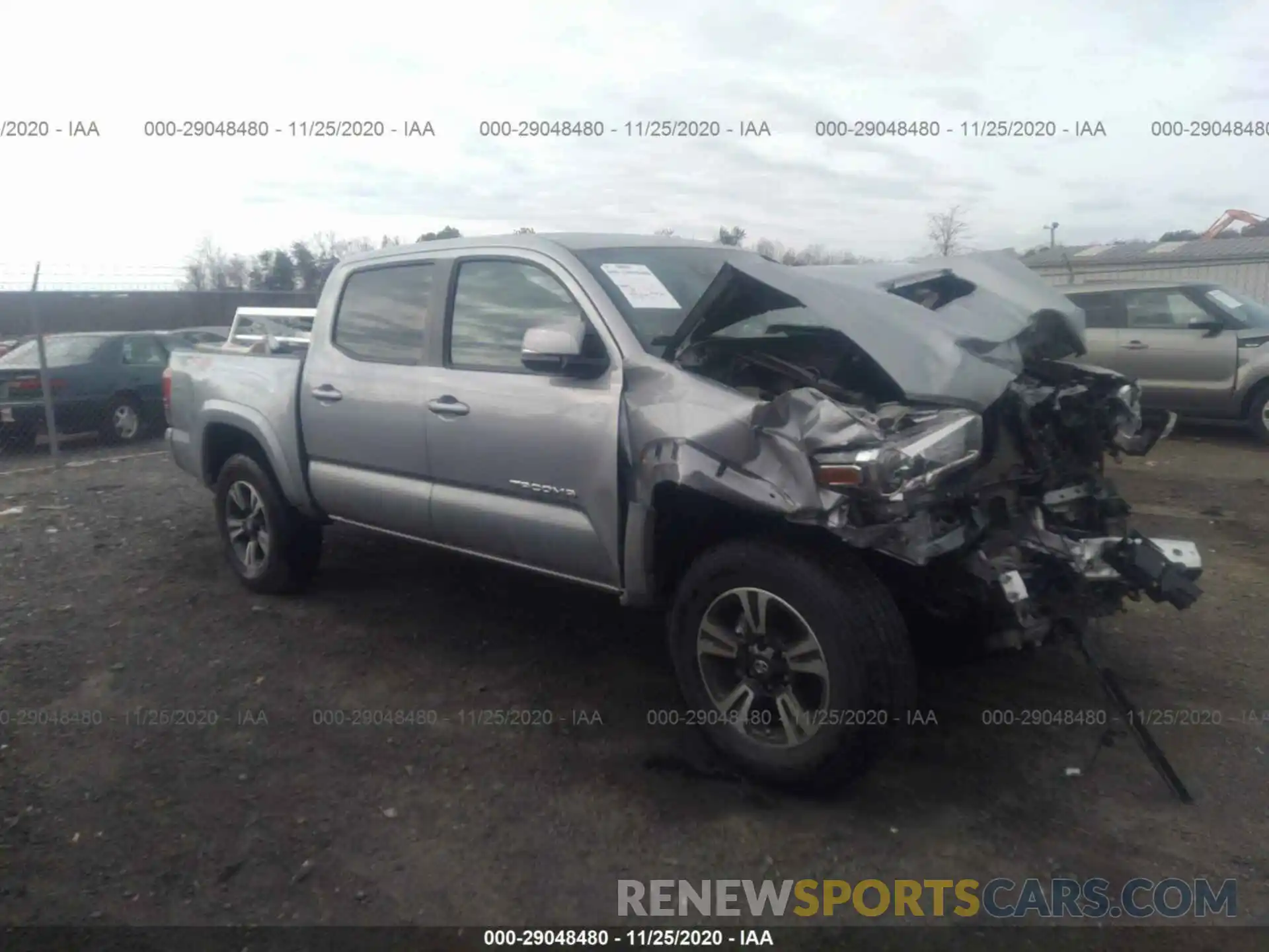 1 Фотография поврежденного автомобиля 3TMCZ5AN3KM214393 TOYOTA TACOMA 4WD 2019