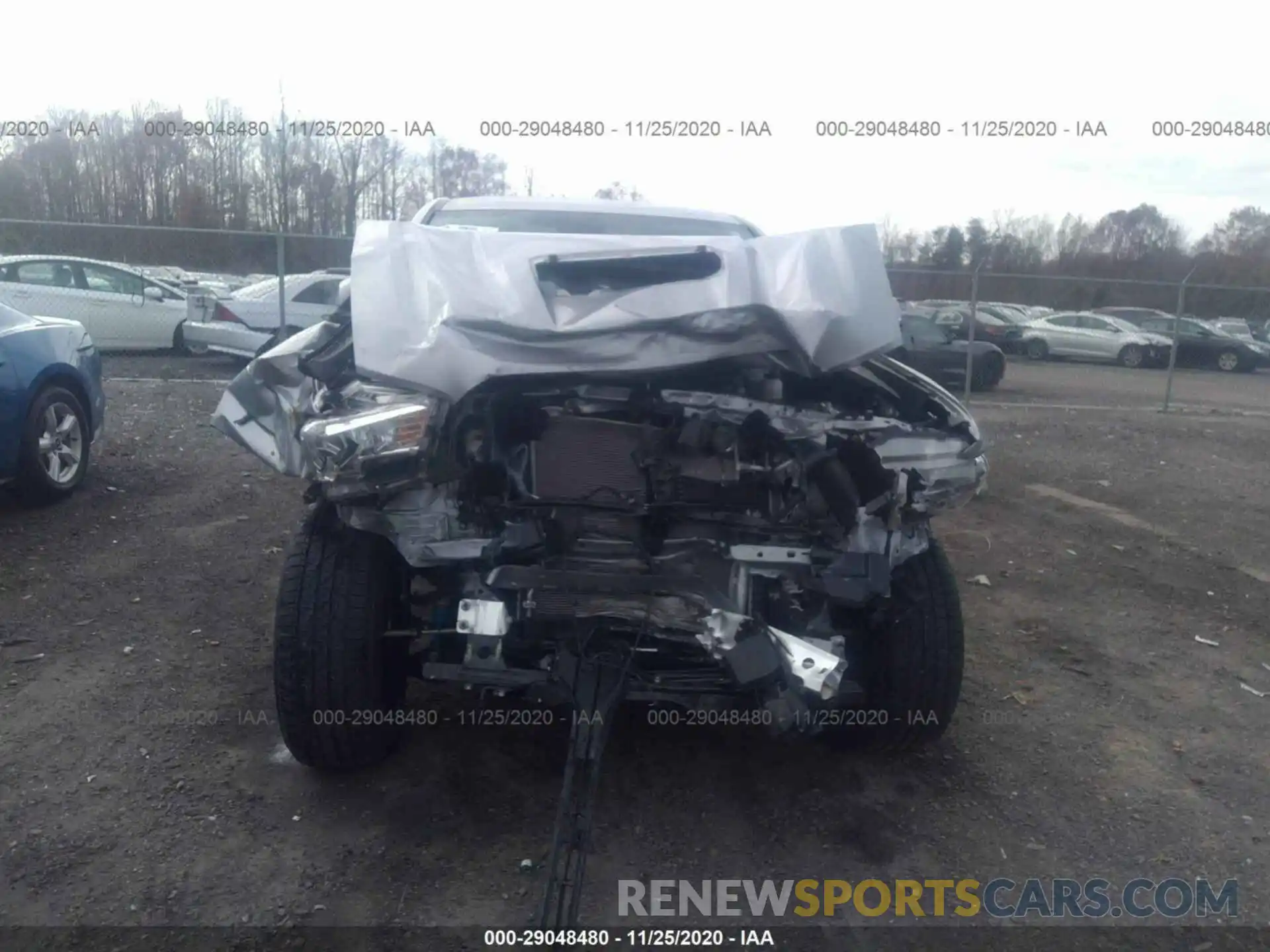 6 Photograph of a damaged car 3TMCZ5AN3KM214393 TOYOTA TACOMA 4WD 2019