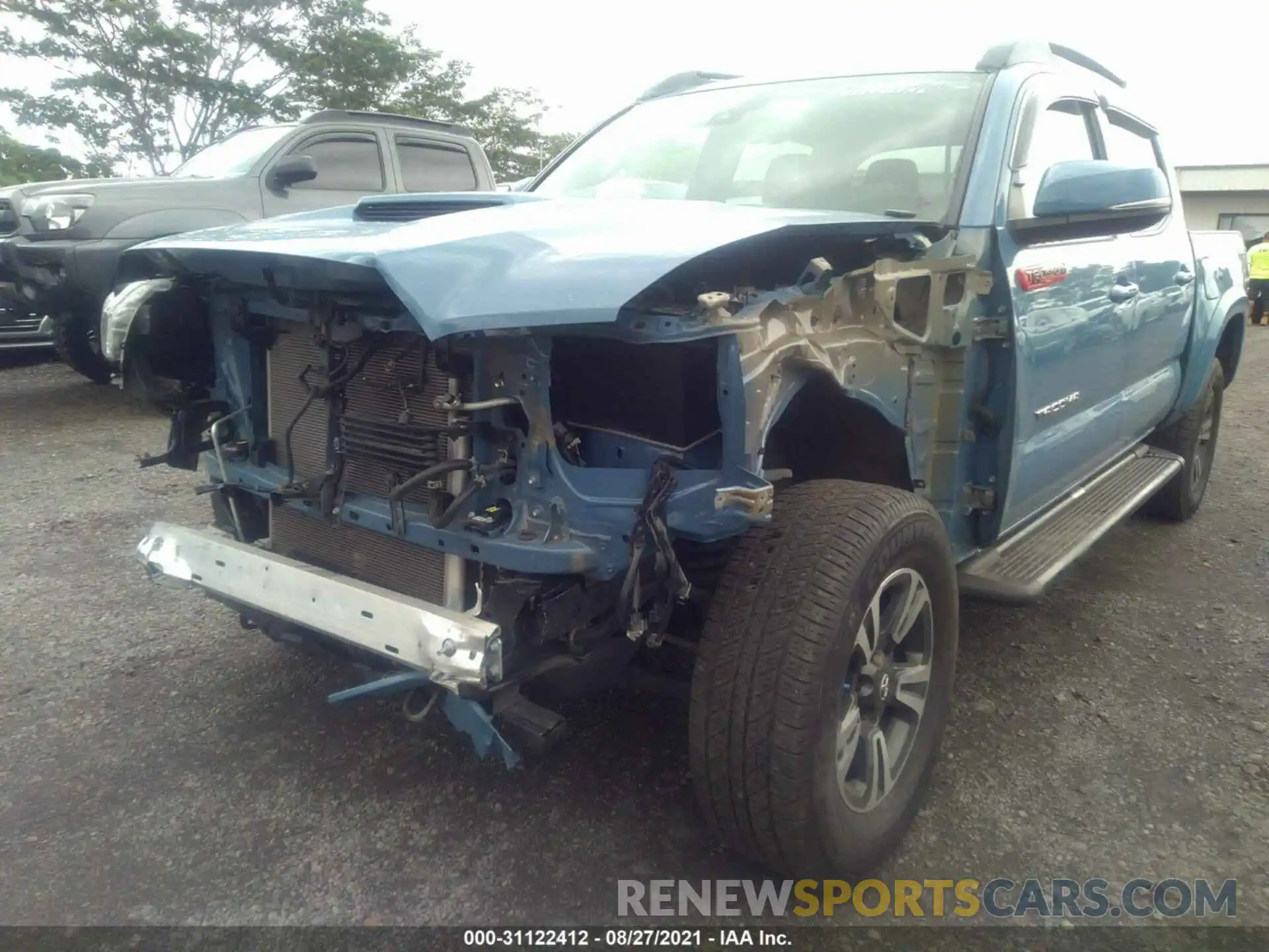 6 Photograph of a damaged car 3TMCZ5AN3KM221988 TOYOTA TACOMA 4WD 2019