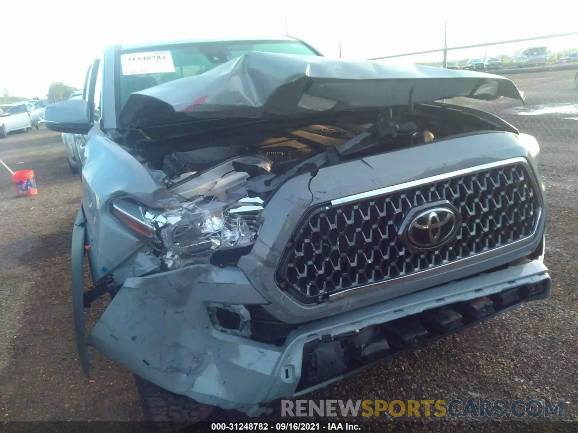 6 Photograph of a damaged car 3TMCZ5AN3KM230724 TOYOTA TACOMA 4WD 2019