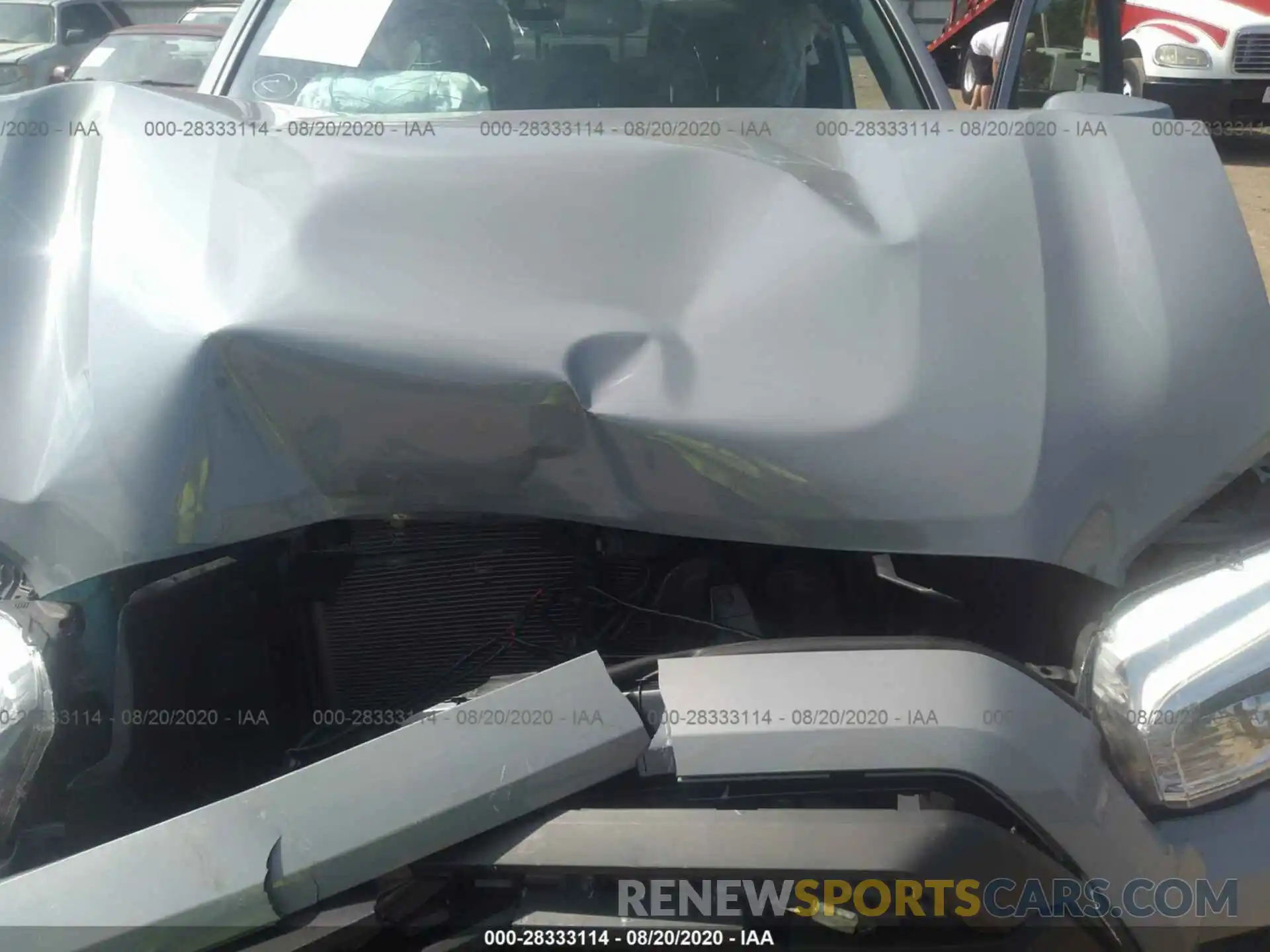 10 Photograph of a damaged car 3TMCZ5AN3KM236104 TOYOTA TACOMA 4WD 2019