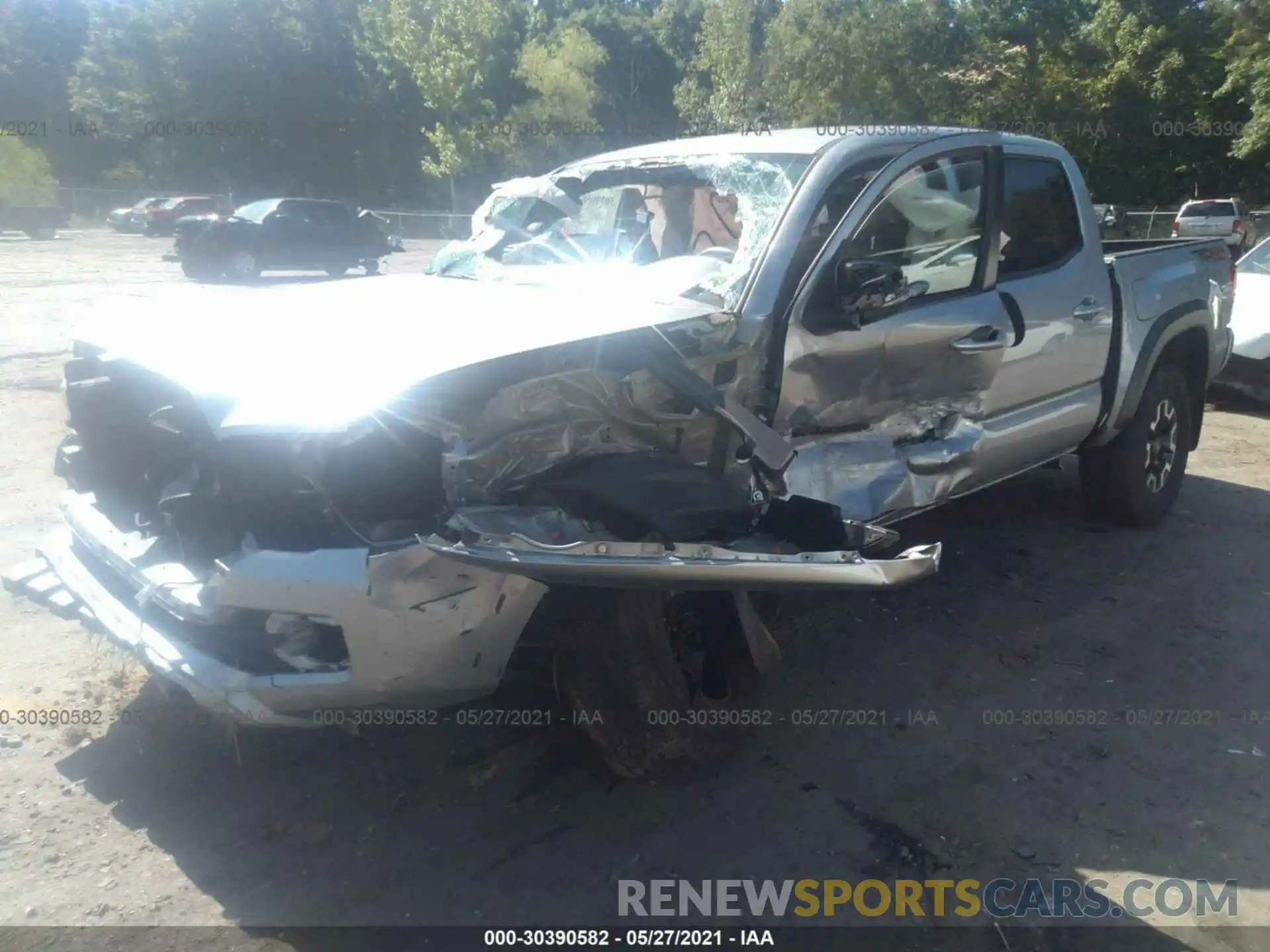 6 Photograph of a damaged car 3TMCZ5AN3KM236765 TOYOTA TACOMA 4WD 2019