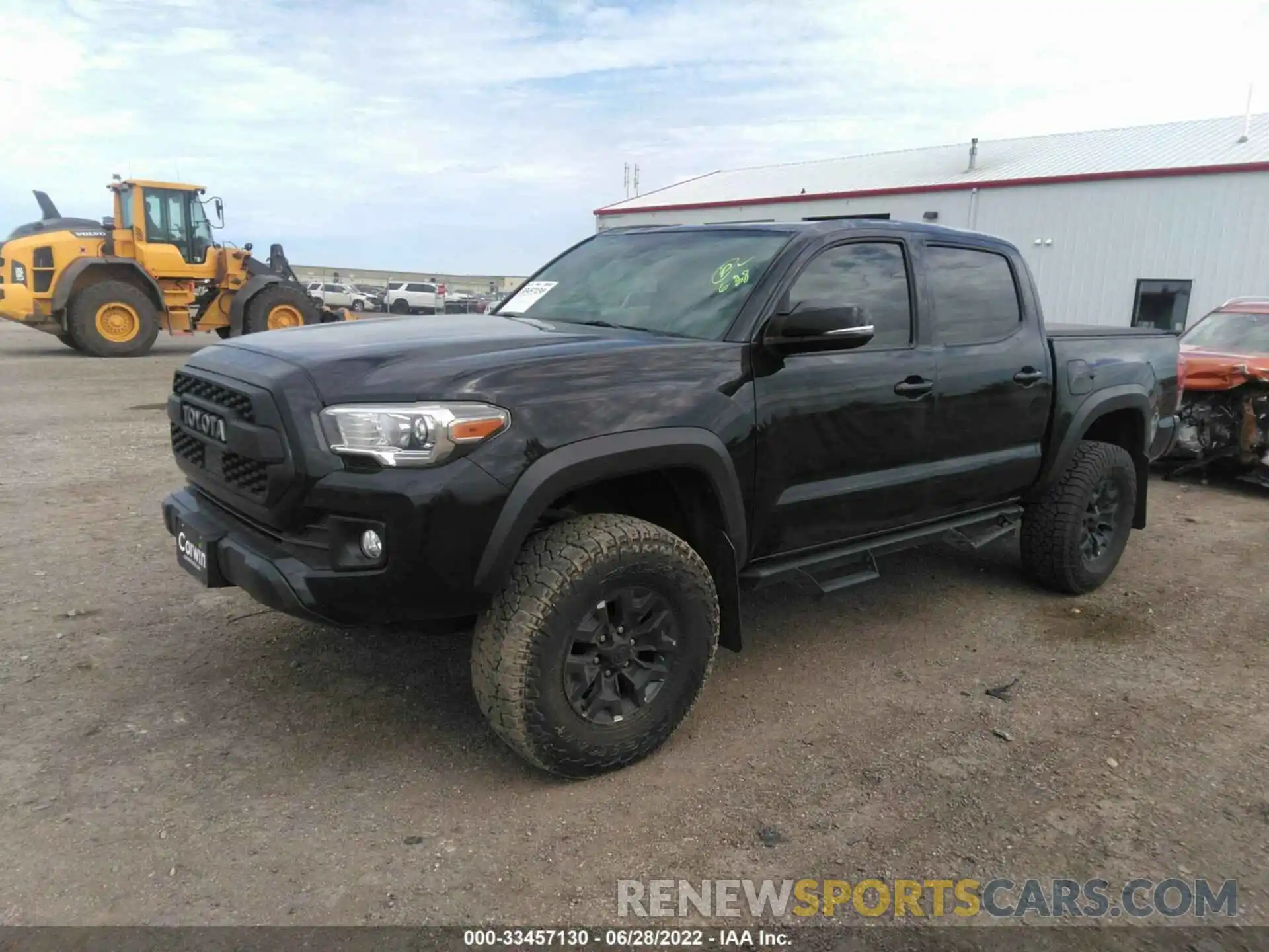 2 Photograph of a damaged car 3TMCZ5AN3KM252545 TOYOTA TACOMA 4WD 2019