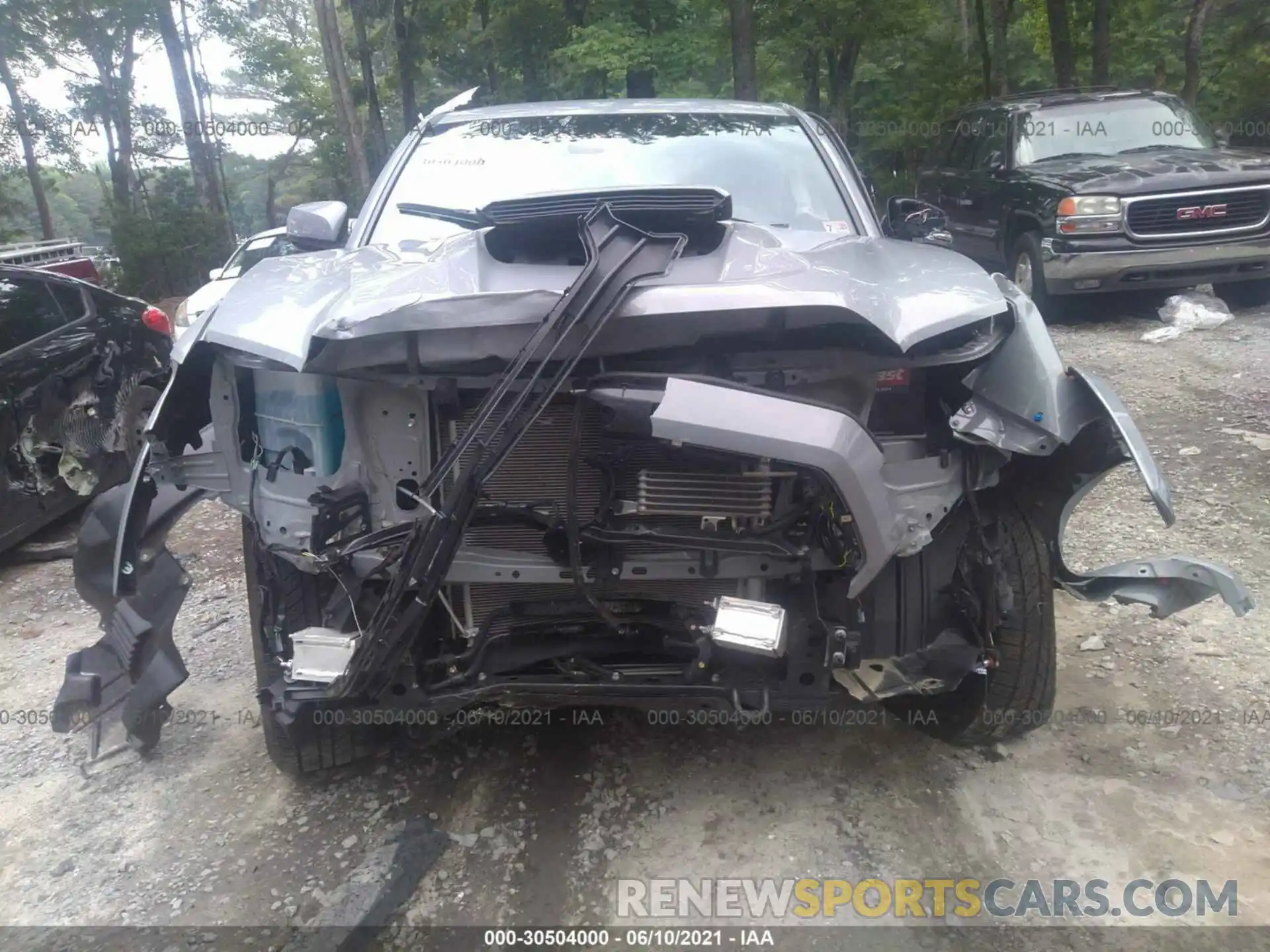 6 Photograph of a damaged car 3TMCZ5AN3KM262959 TOYOTA TACOMA 4WD 2019